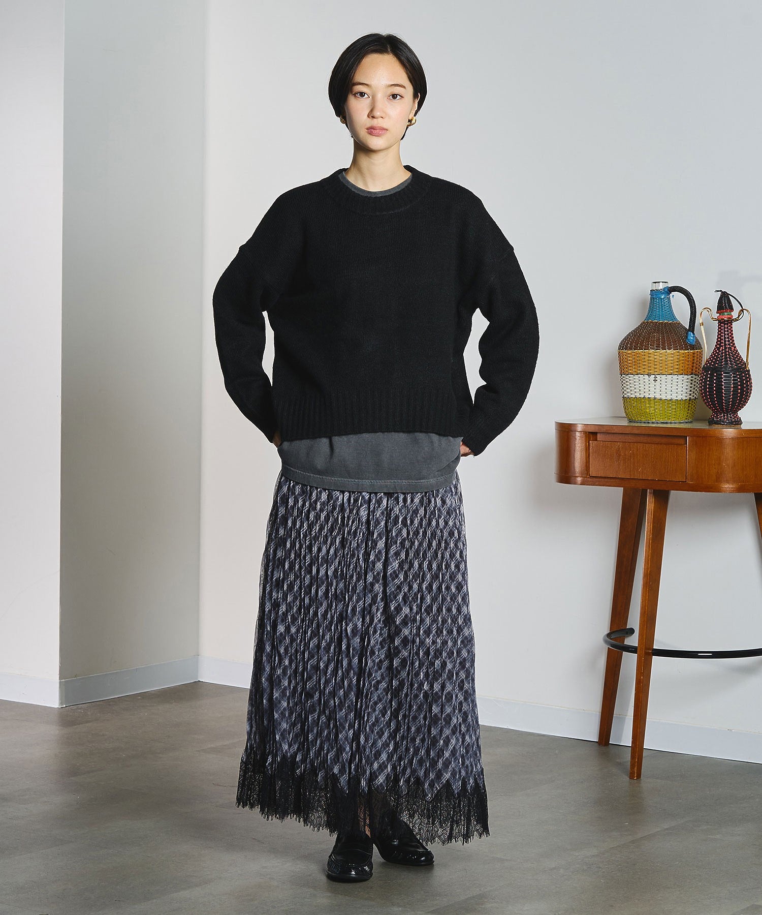 model:166cm 着用サイズ:ONE SIZE