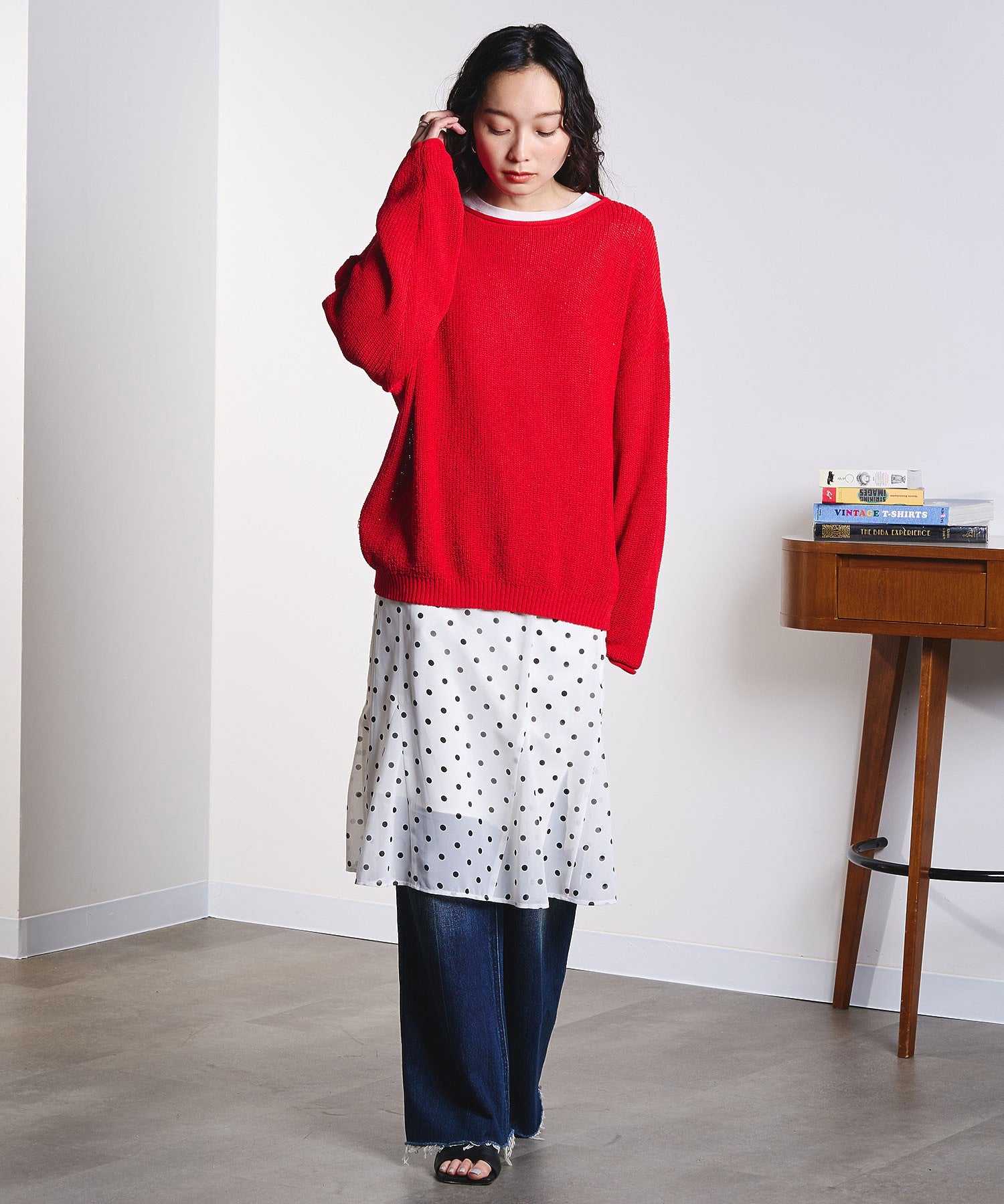 model:161cm 着用サイズ:ONE SIZE