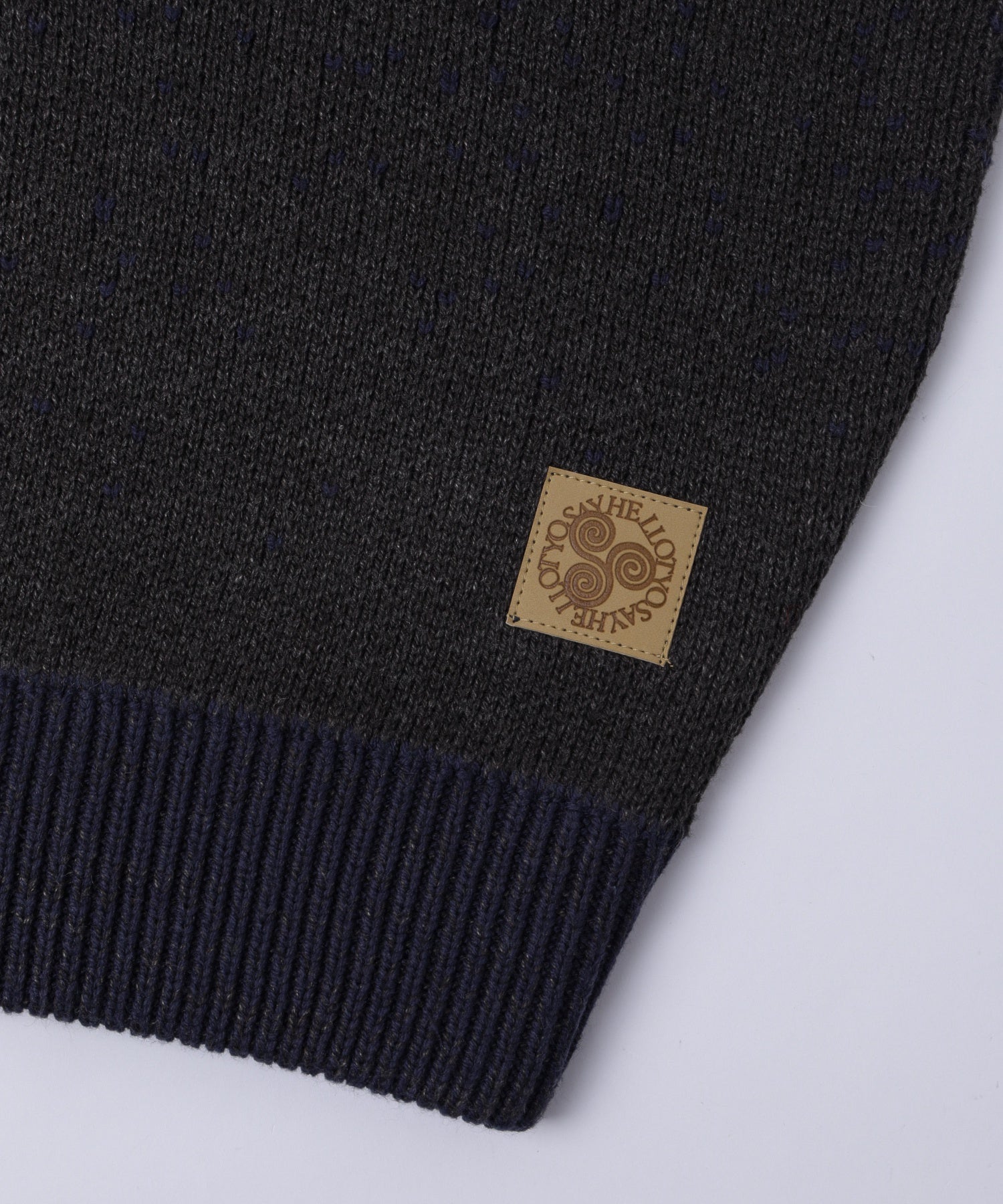SAYHELLO/セイハロー/Slap Logo Jacquard Sweater 26FW-D3-05