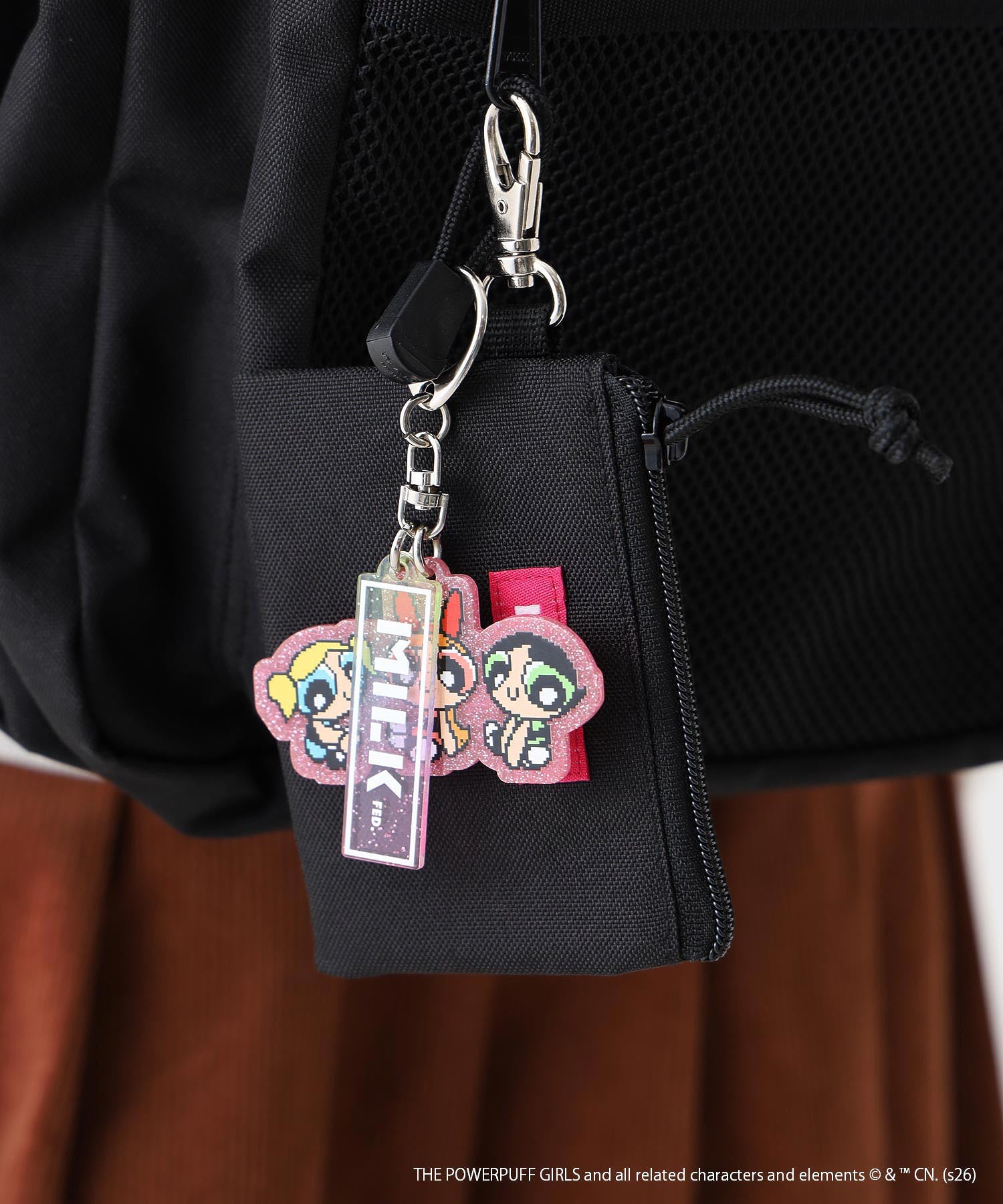 THE POWERPUFF GIRLS × MILKFED. ACRYLIC KEYCHAIN
