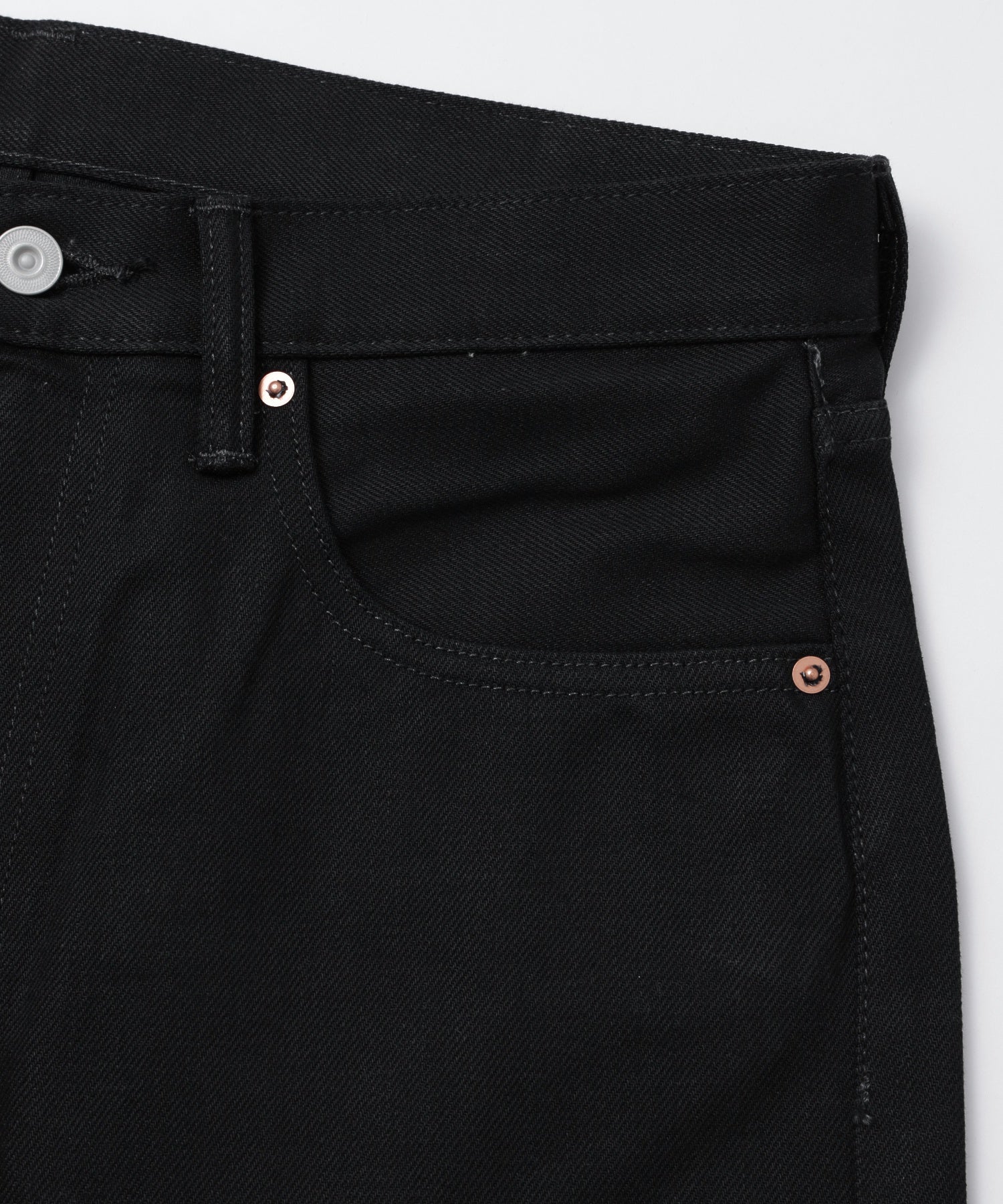 【別注】Styles CRC/コットンリサーチクラブ/EX SELVAGE BLACK DENIM JEANS JPC-11