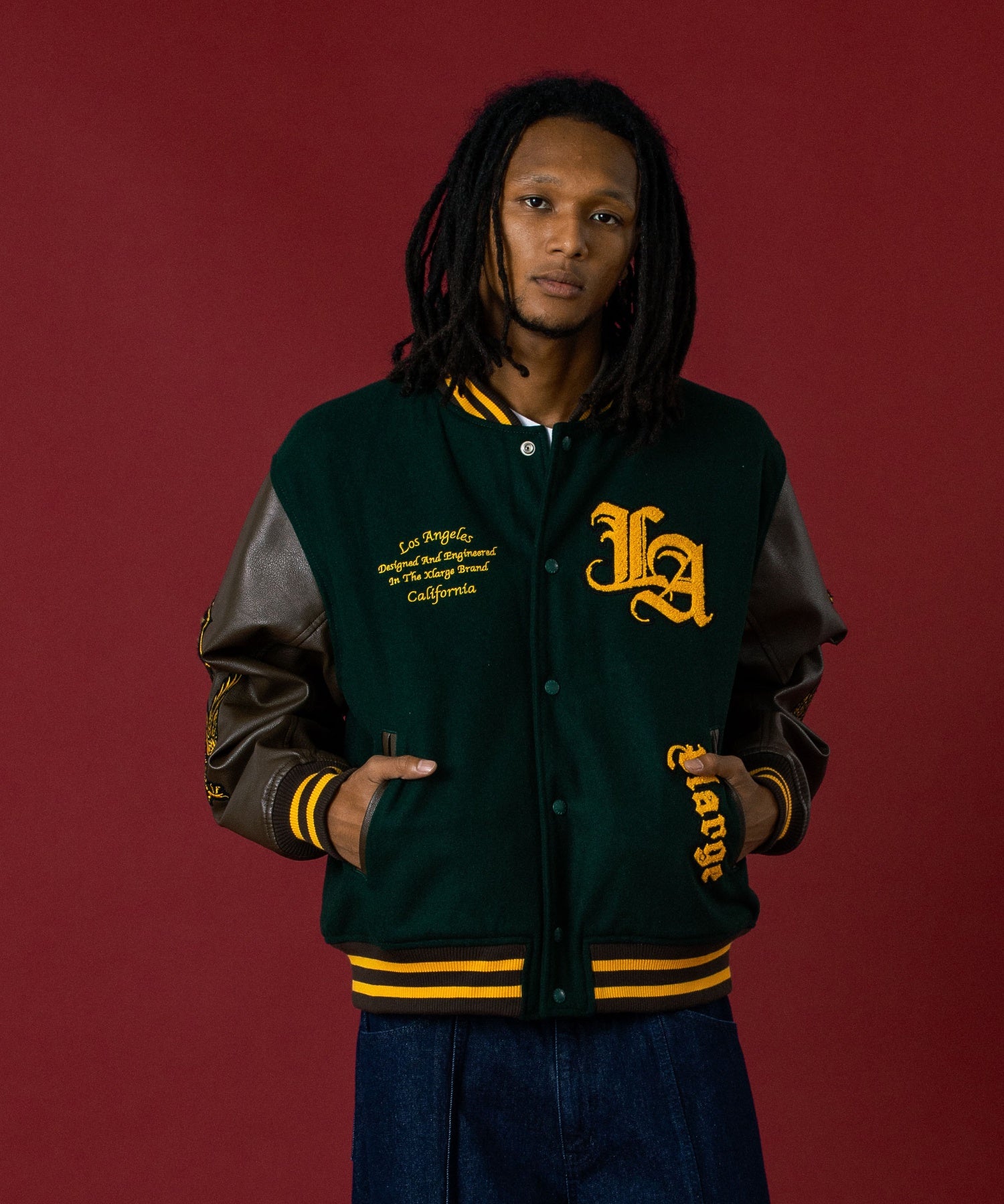 MODEL 身長185cm / 着用サイズ：Lサイズ