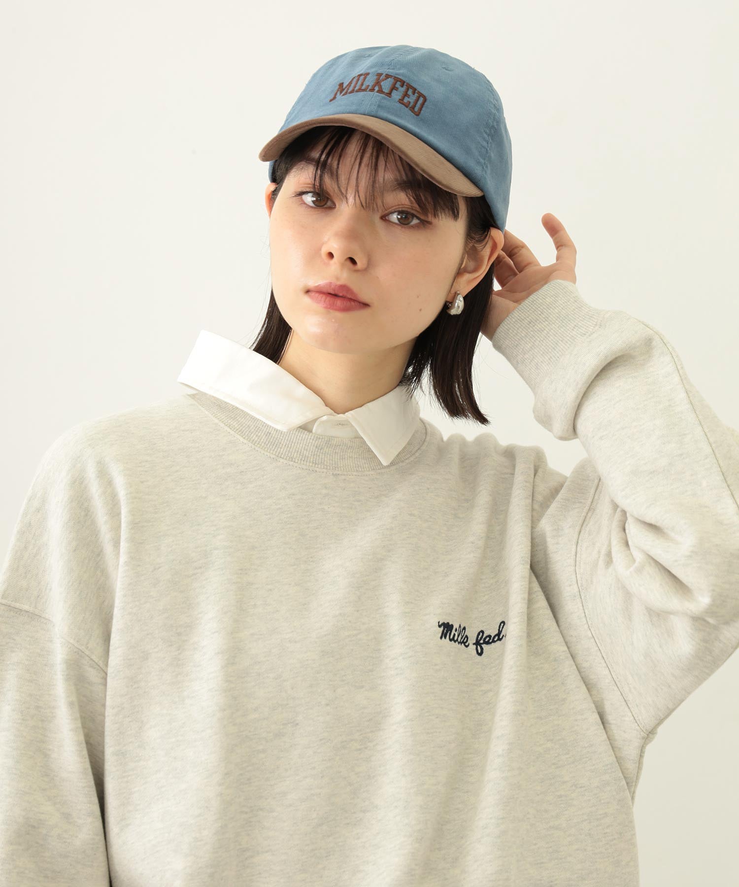 LOGO CORDUROY CAP