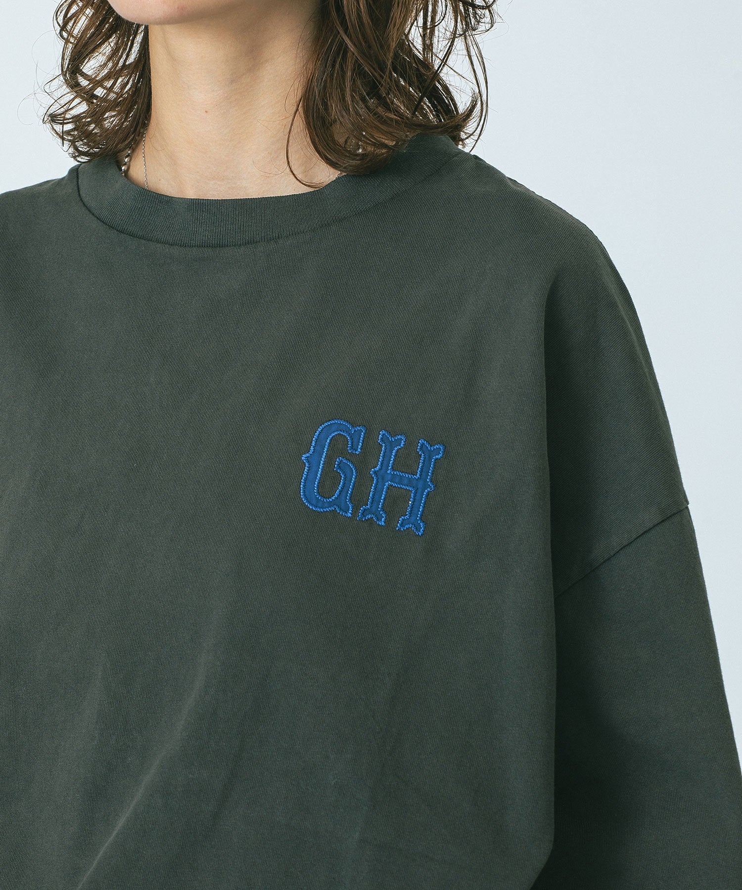 GENE HEAVENS/EMBROIDERY BIG TEE
