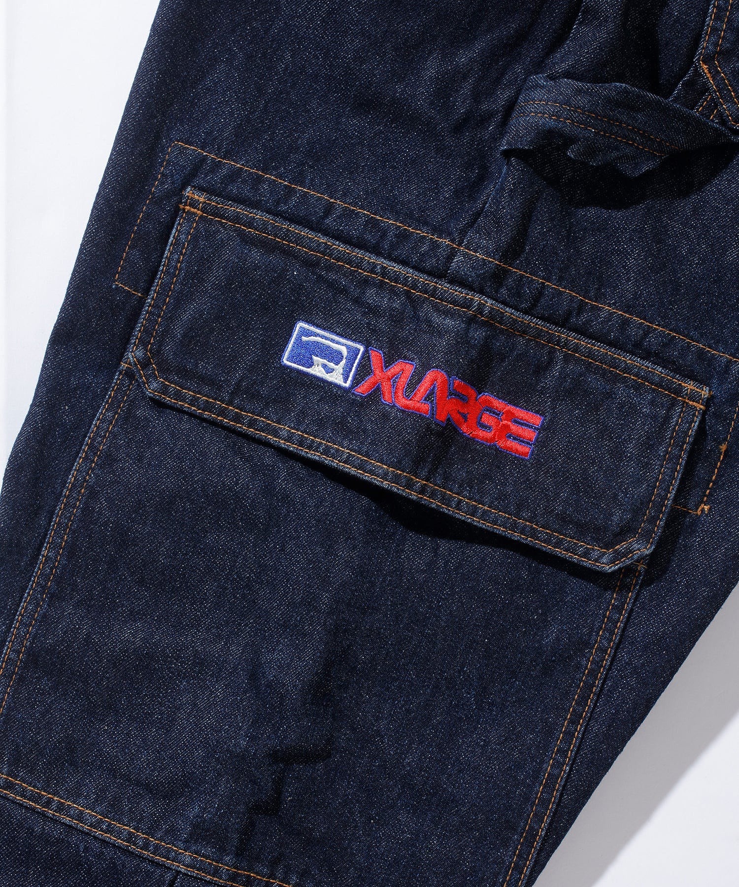 XLARGE INC DENIM CARGO PANTS