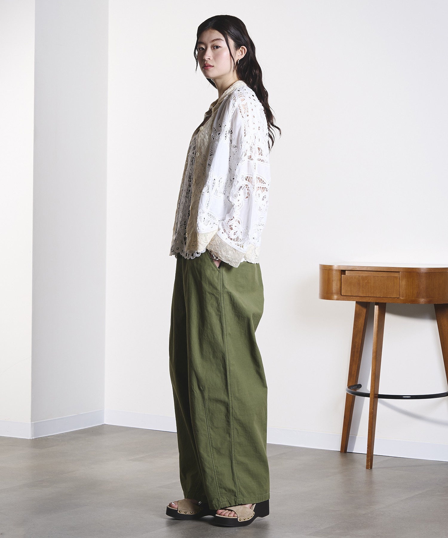 model:171cm 着用サイズ:ONE SIZE