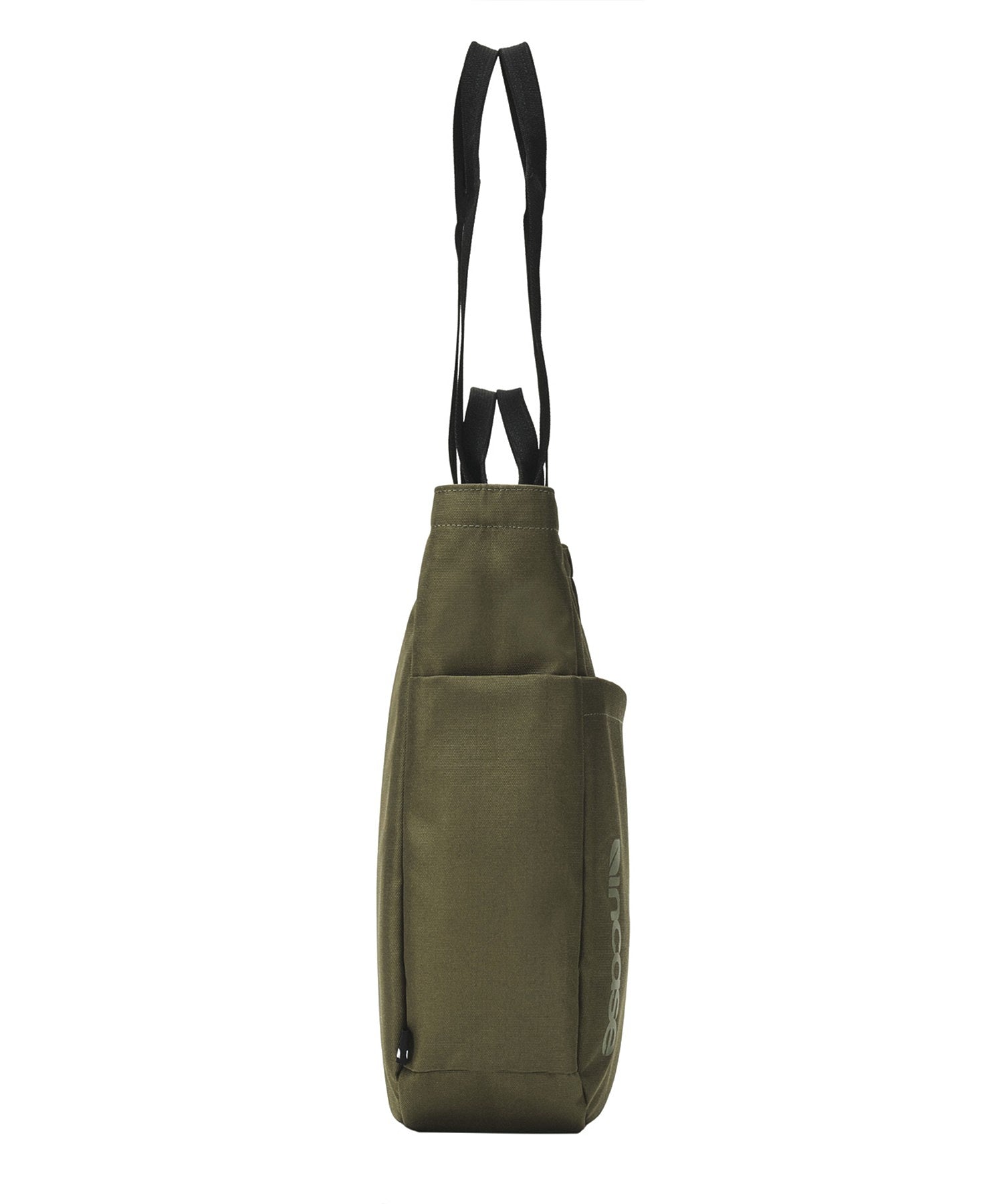 Grid 2-Way Tote Bag - Olive