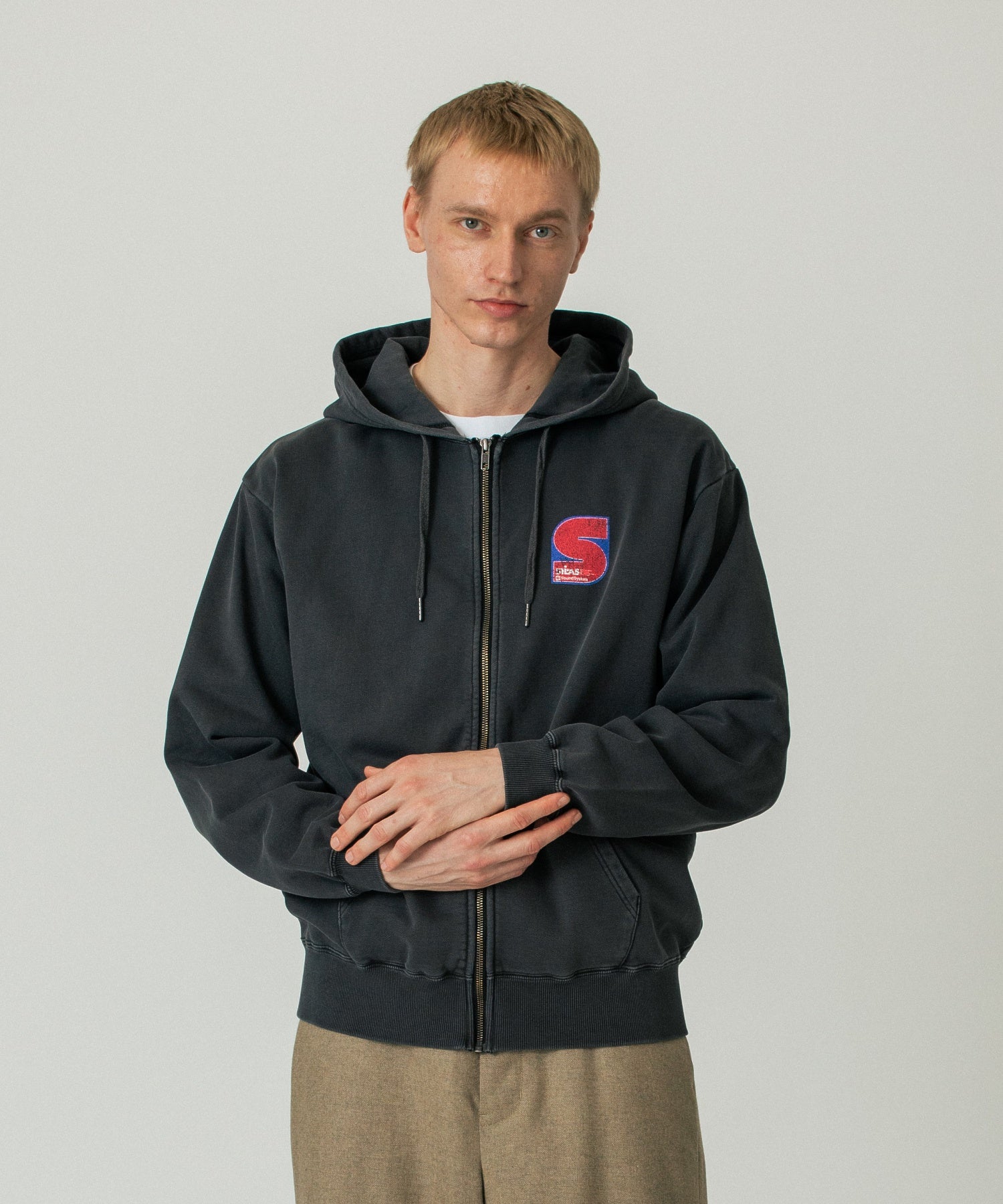 STICKER BOMB ZIP HOODIE
