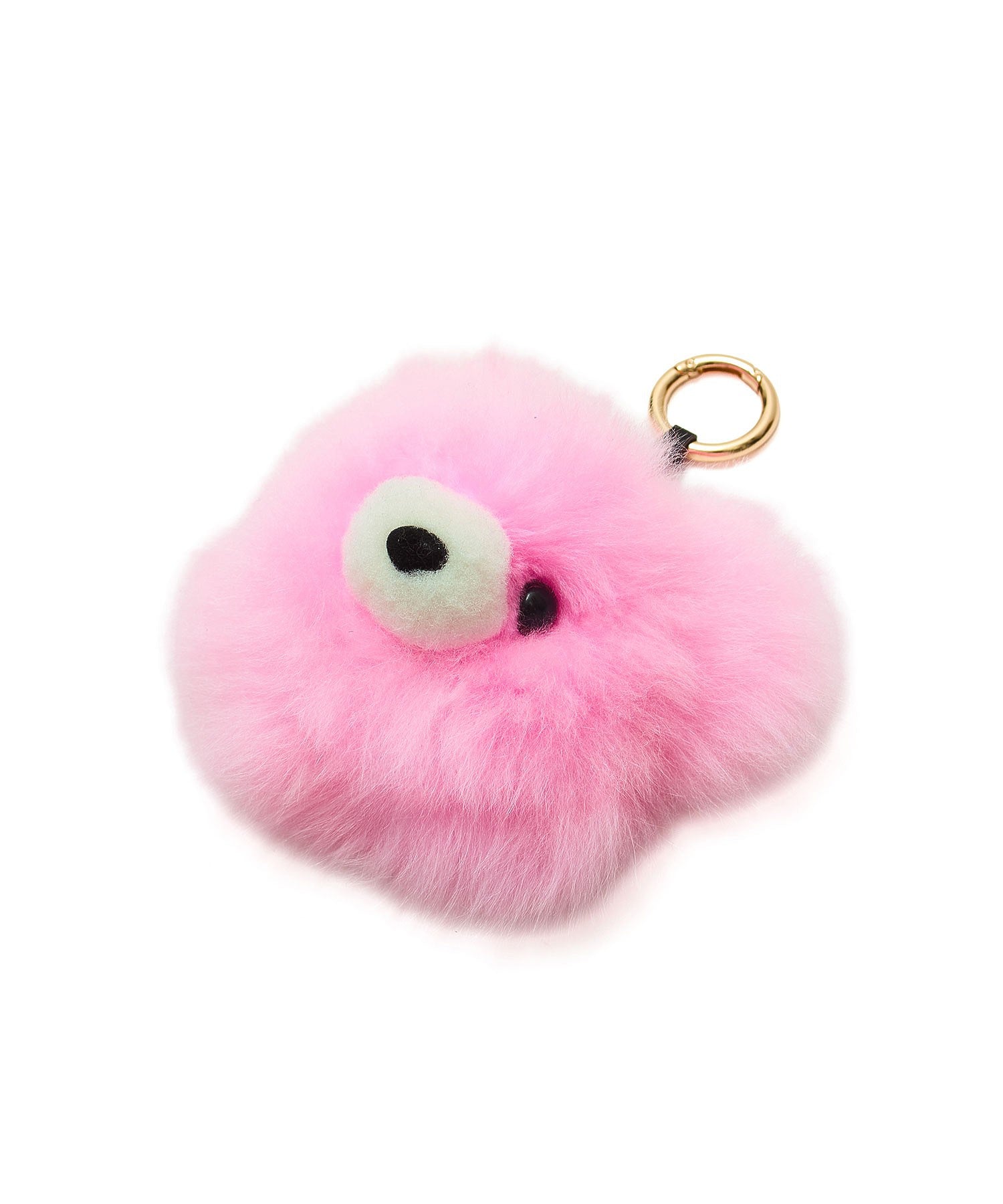 COSY/MEDIUM BEAR HEAD BABY ALPACA KEY RING