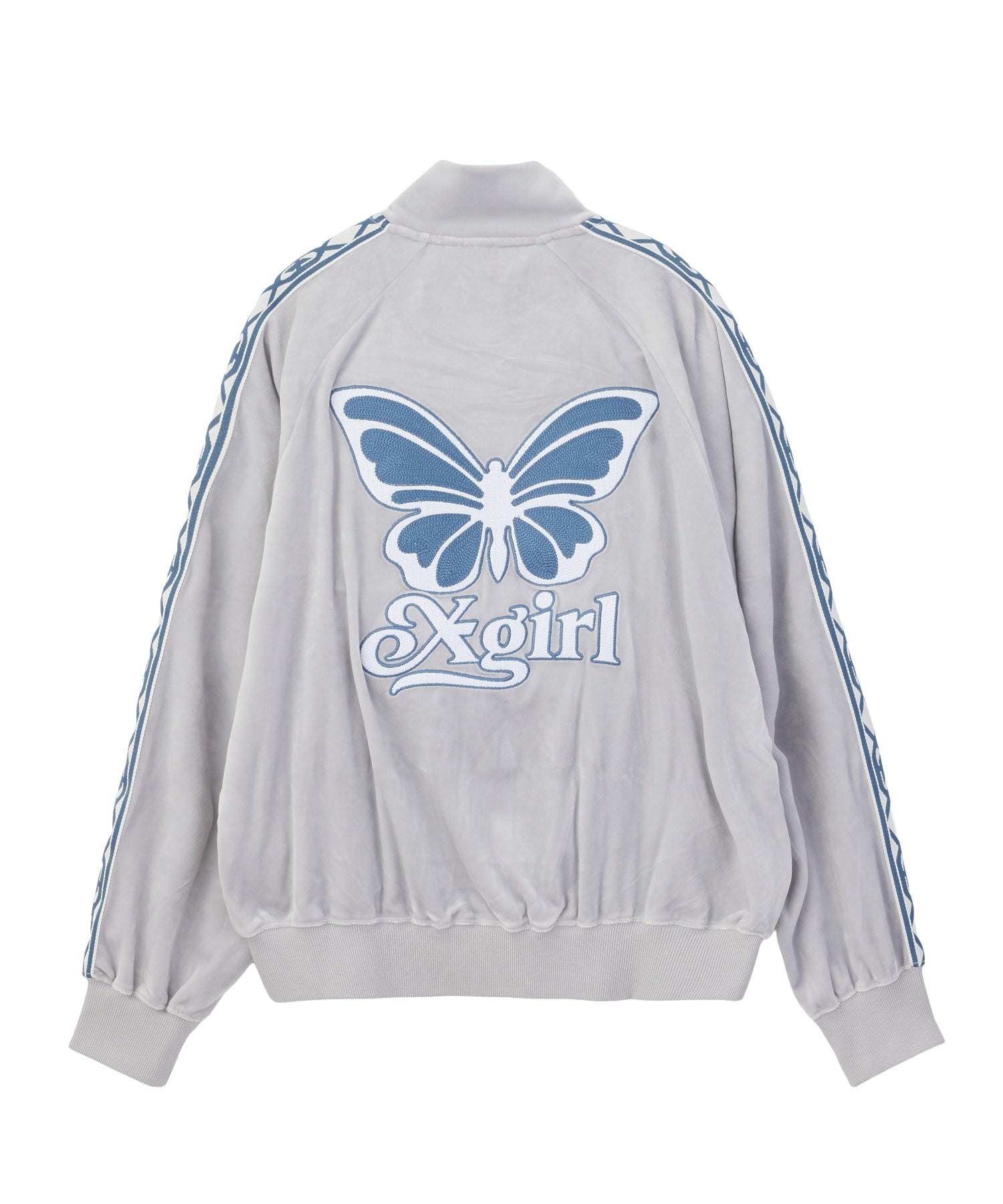 BUTTERFLY VELOUR TRACK JACKET