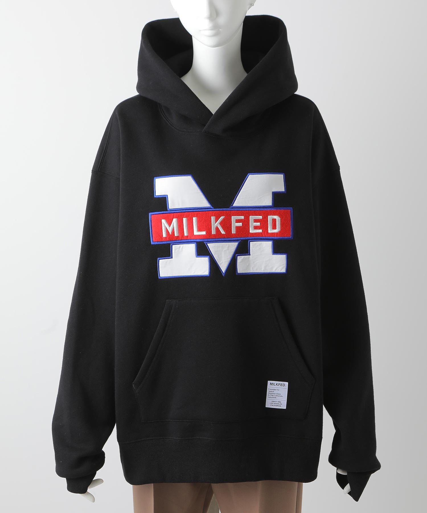 BIG PATCH SWEAT HOODIE MILKFED.