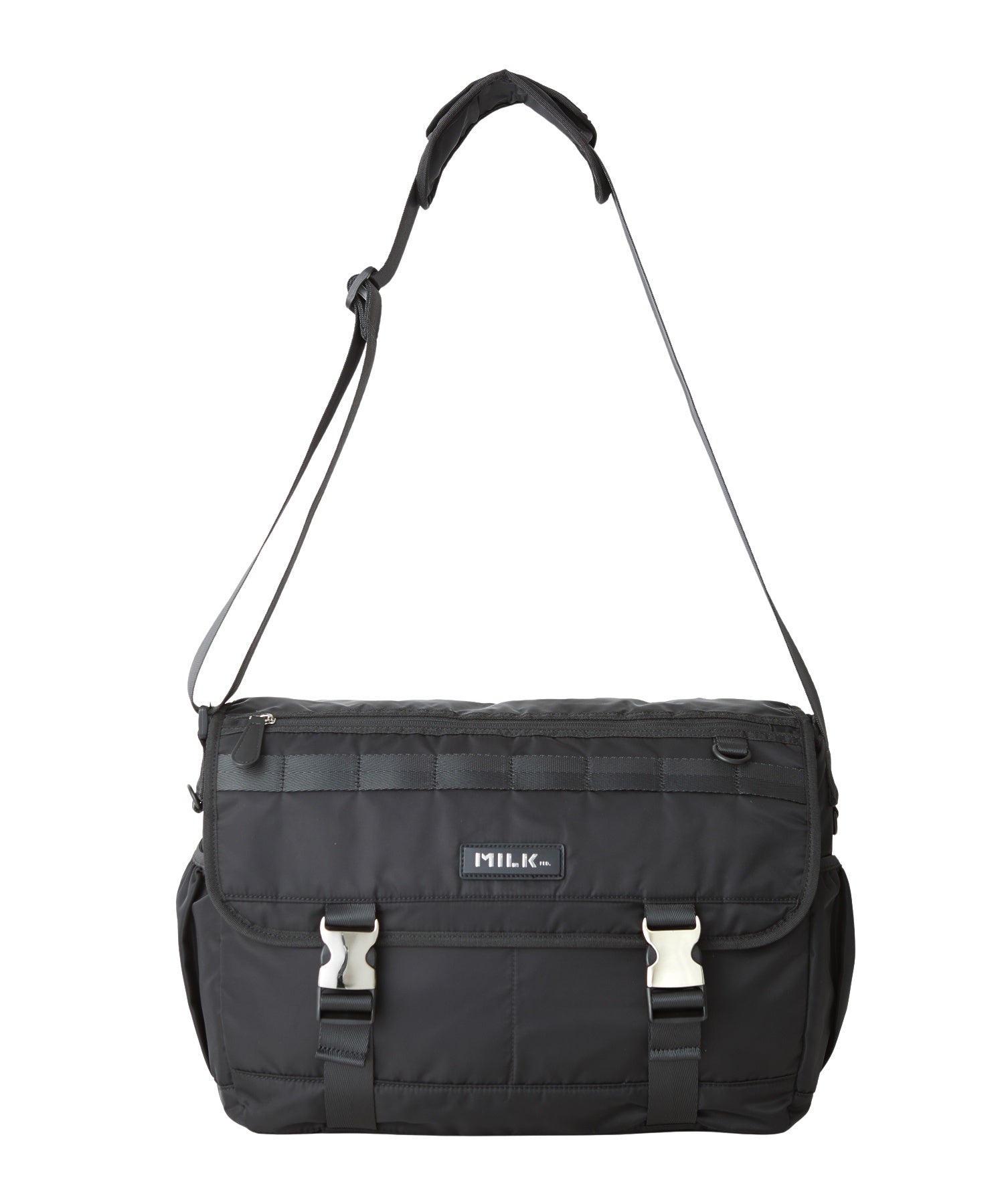LOGO PLATE MESSENGER BAG MILKFED.