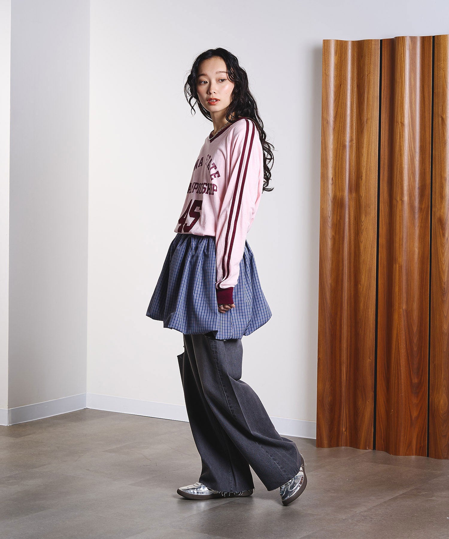 model:161cm 着用サイズ:ONE SIZE