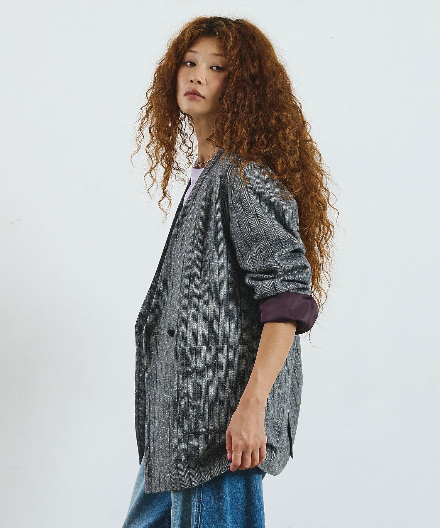 model:168cm 着用サイズ:S