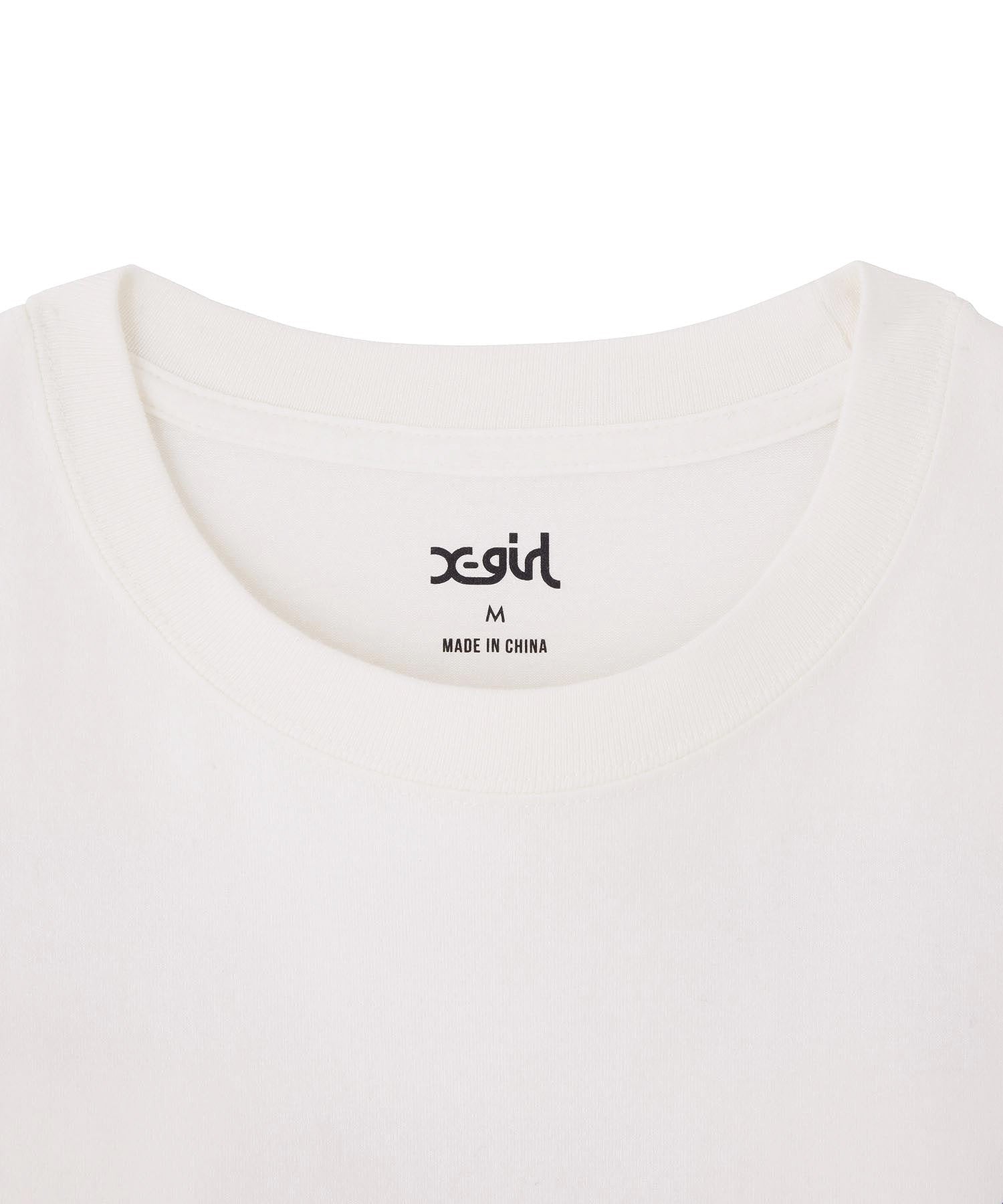 CYCLE LOGO S/S TEE X-girl