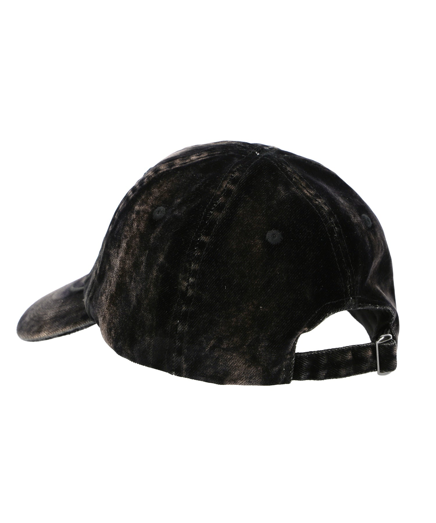 FLOCKED DENIM 6PANEL CAP