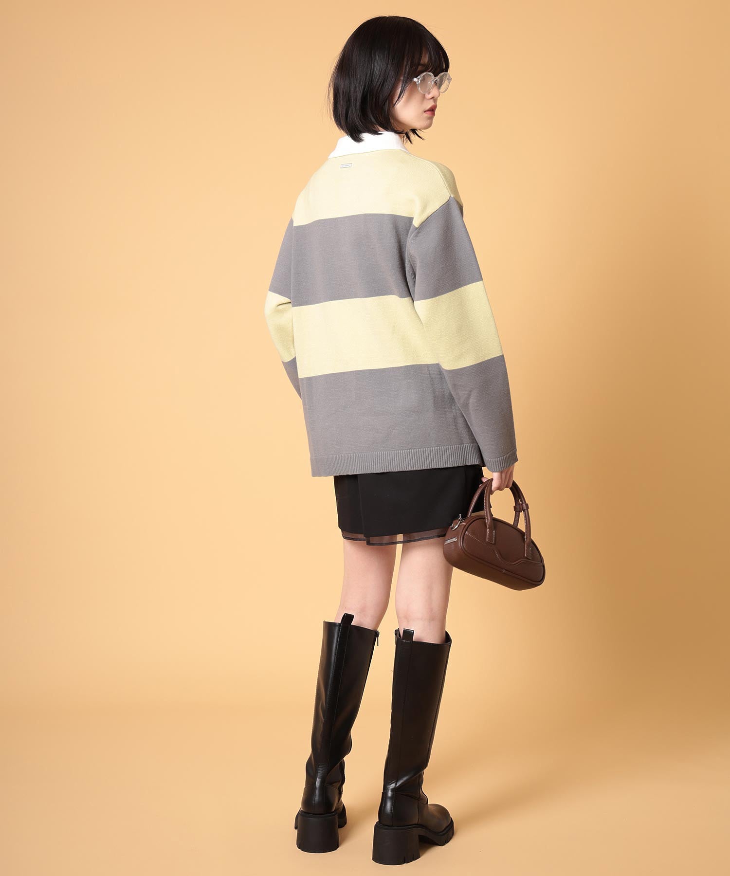 ラガーニットプルオーバー