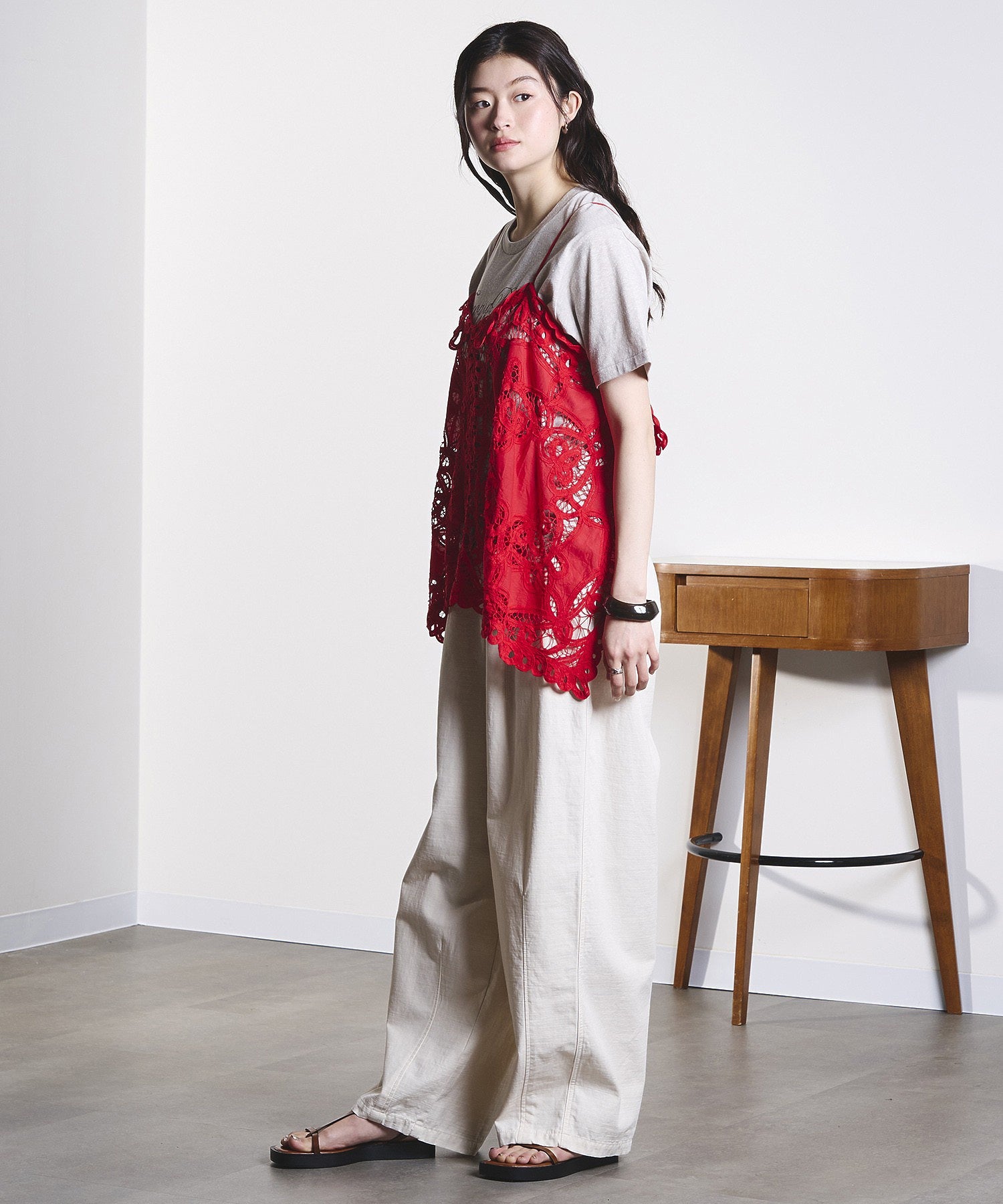 model:171cm 着用サイズ:ONE SIZE