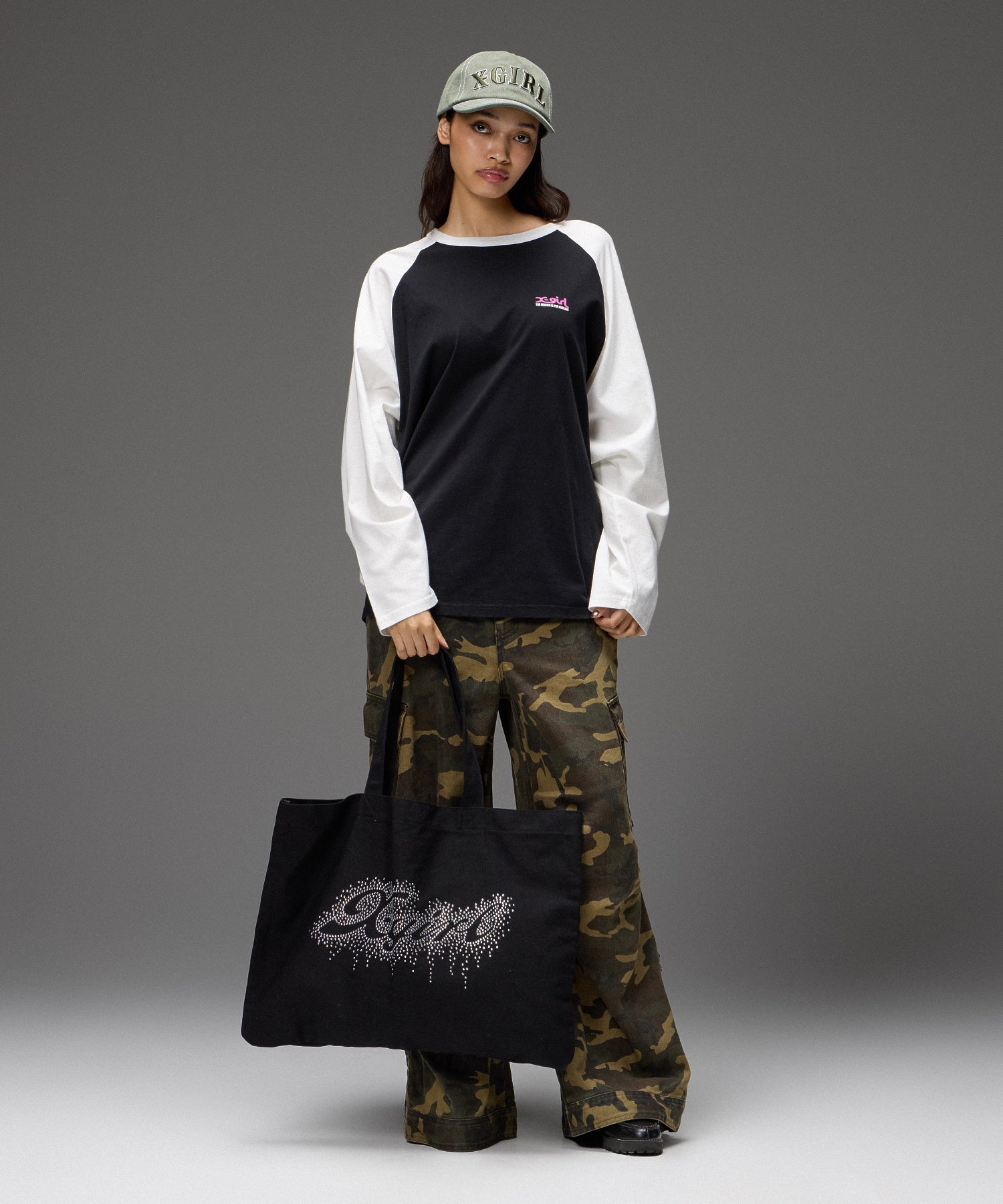 CIRCLE FACE LOGO B/B BIG TEE