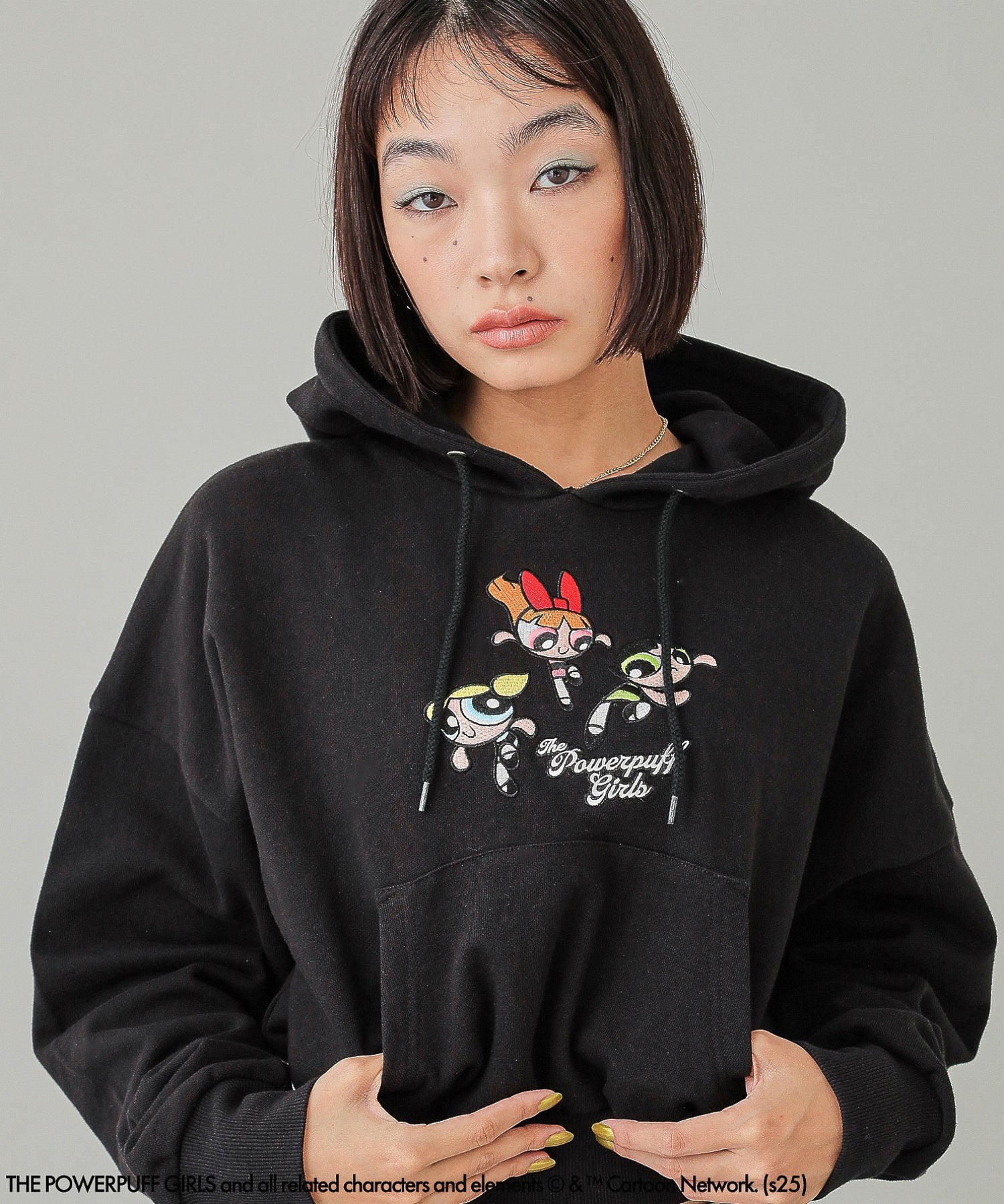 THE POWERPUFF GIRLS × X-girl SWEAT HOODIE