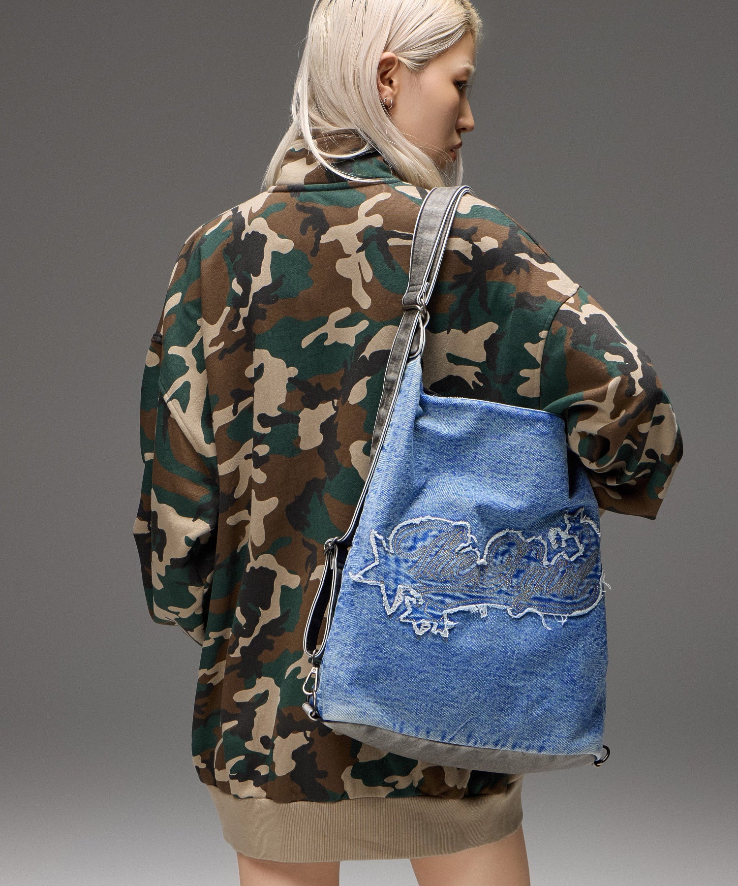 STAR LOGO PATCH 2WAY BAG
