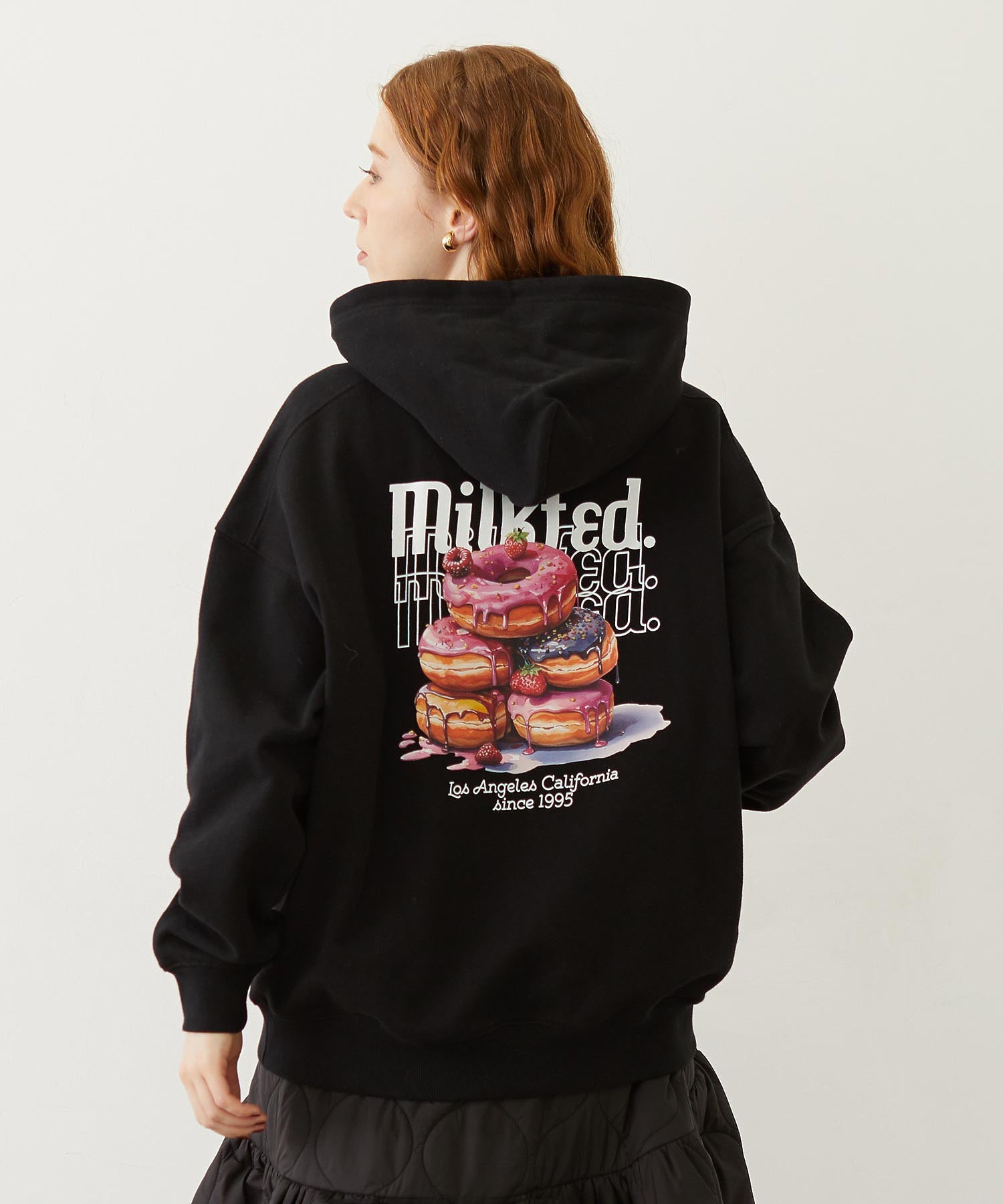 DONUTS LOGO SWEAT HOODIE