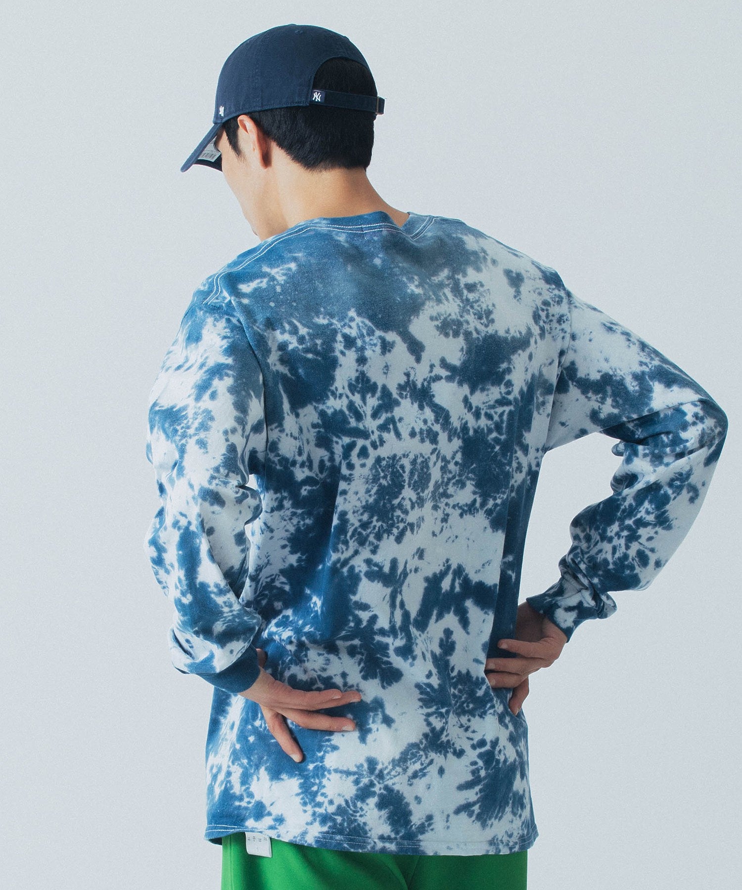 BAL/バル/LOGO TIE DYE LS TEE/BAL-2104