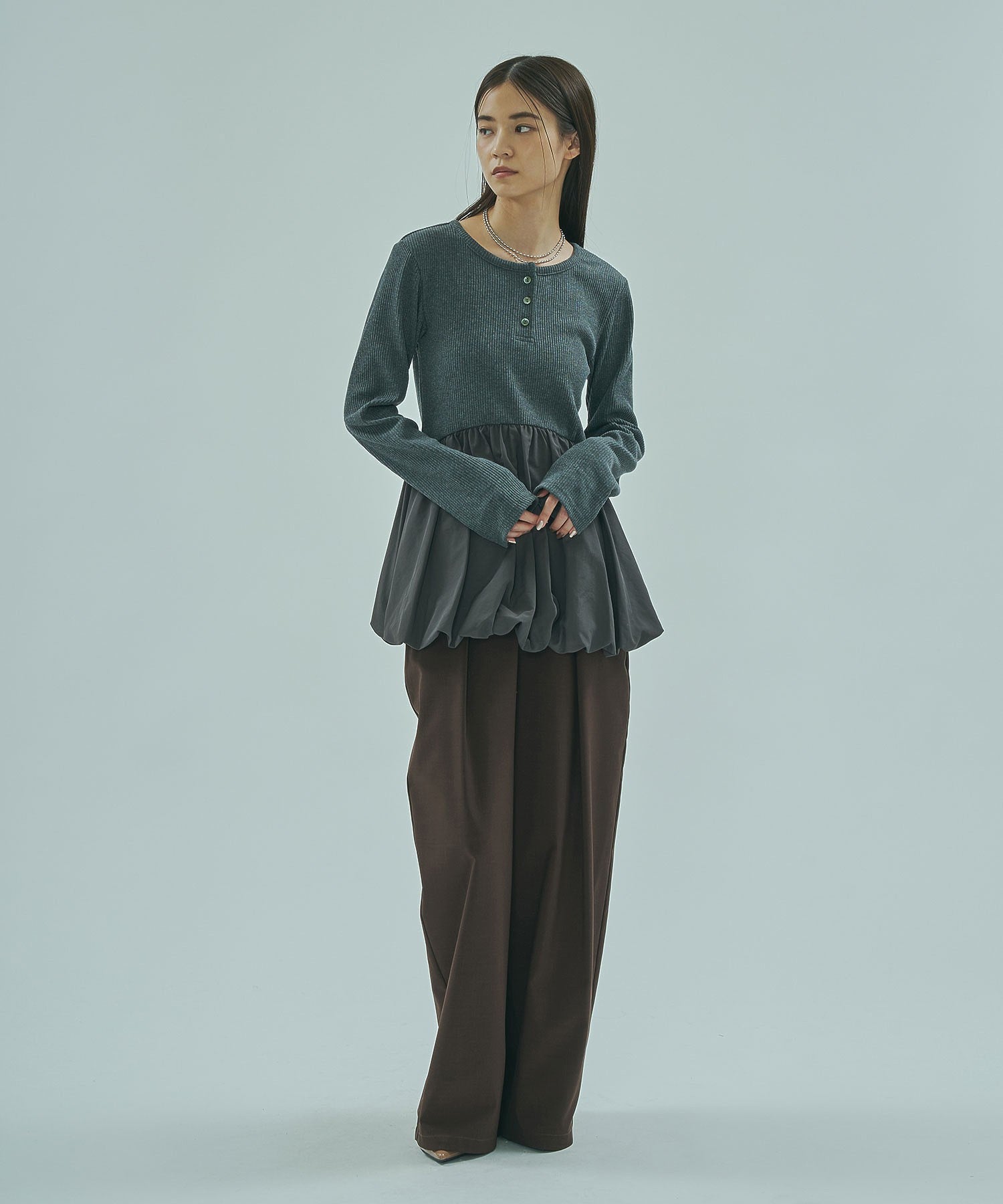 model:160cm 着用サイズ:ONE SIZE