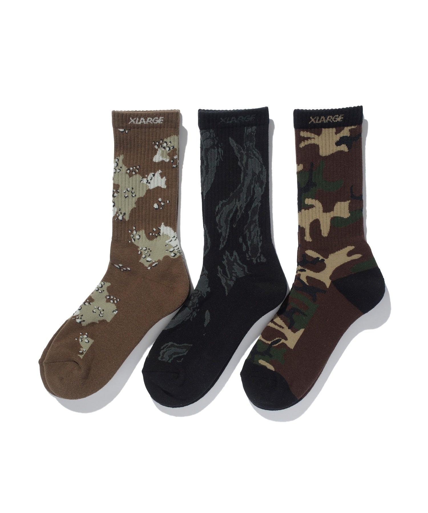 JACQUARD CAMO SOCKS