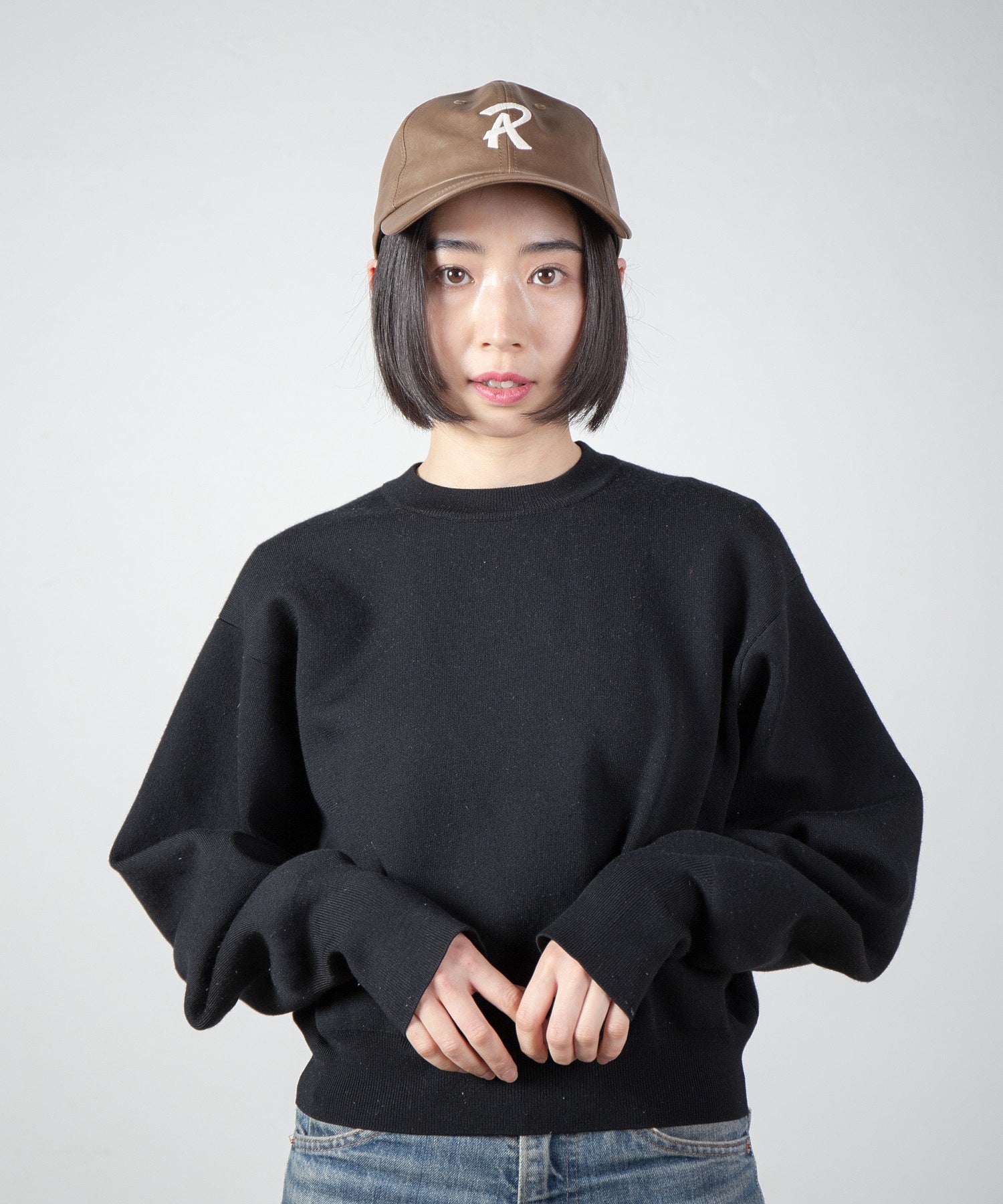 【Racal】Fake Leather B.B Cap