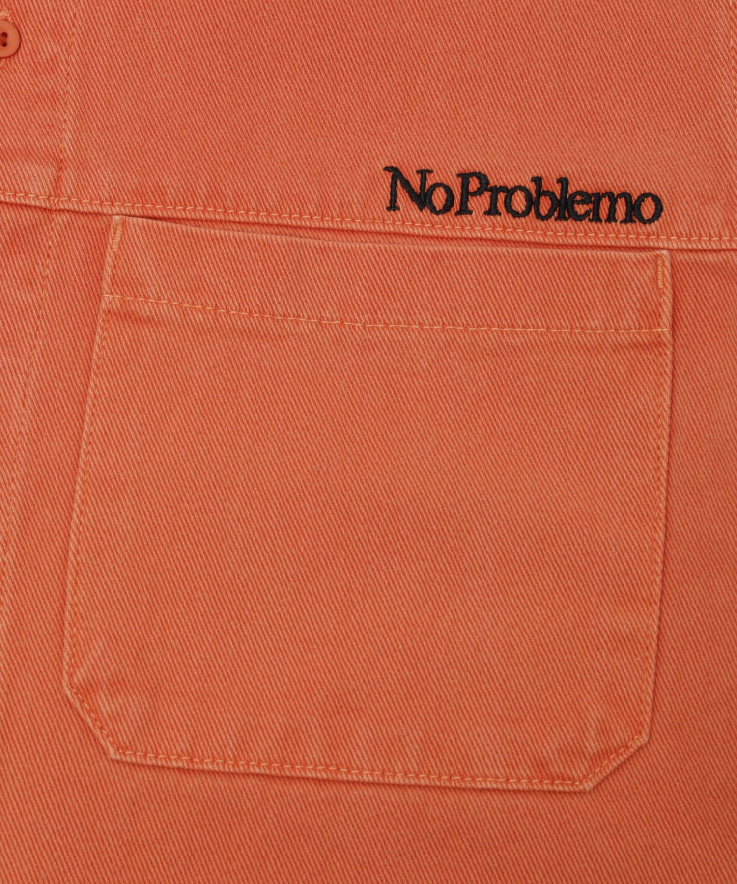 NO PROBLEMO/ノープロブレモ/Mini Problemo Denim SS Work Shirt NP40114