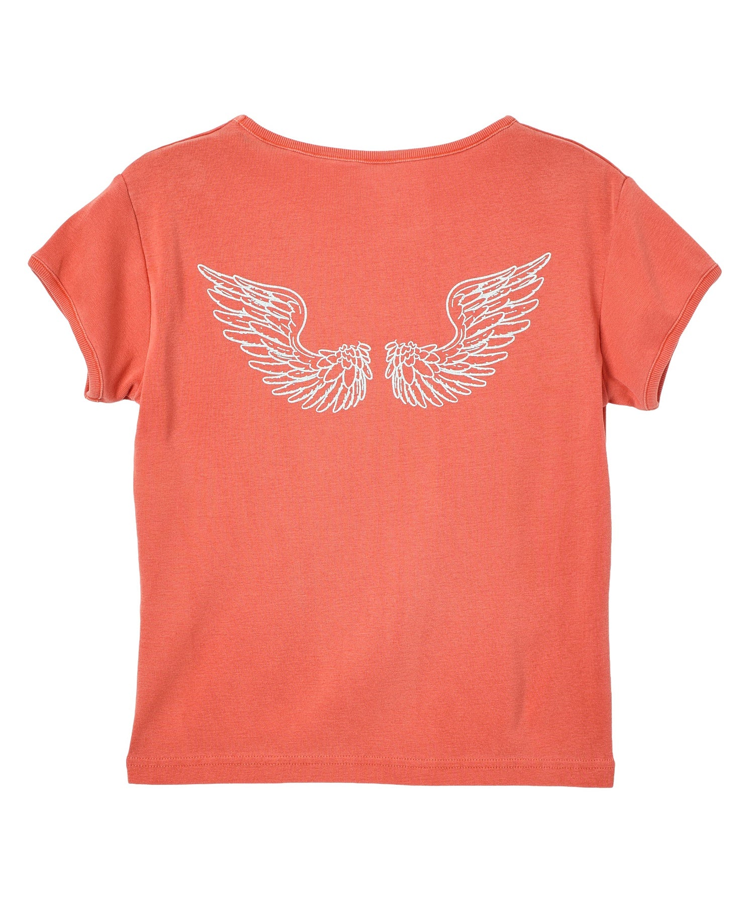 FADED ANGEL WING S/S BABY TEE