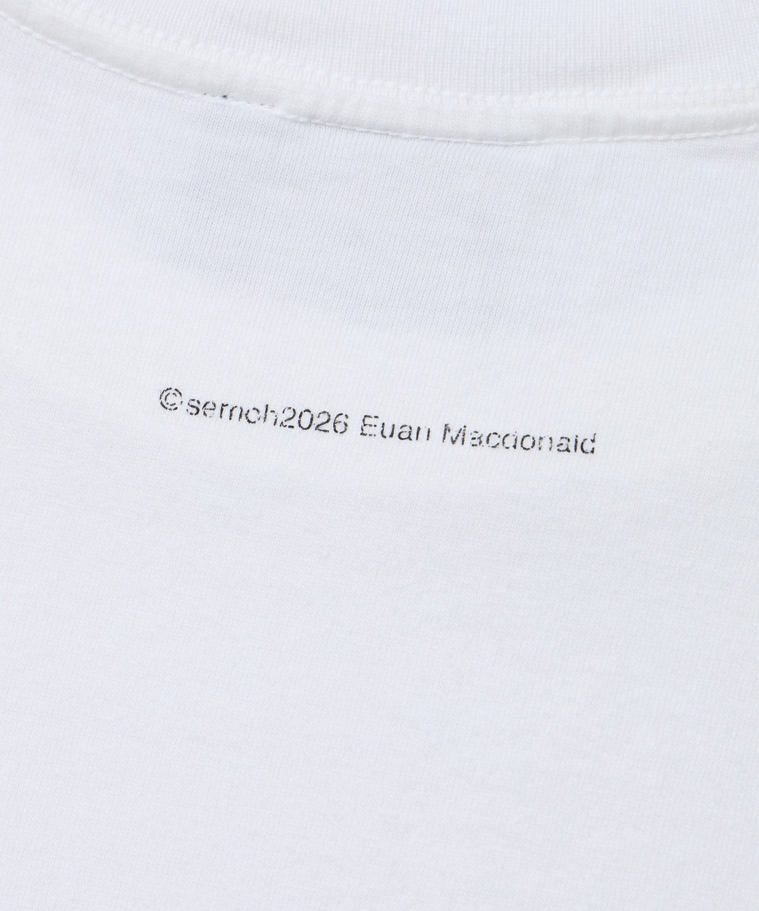 SEMOH/セモー/Euan Macdonald From KIMBALL Tee 30-3-EM04