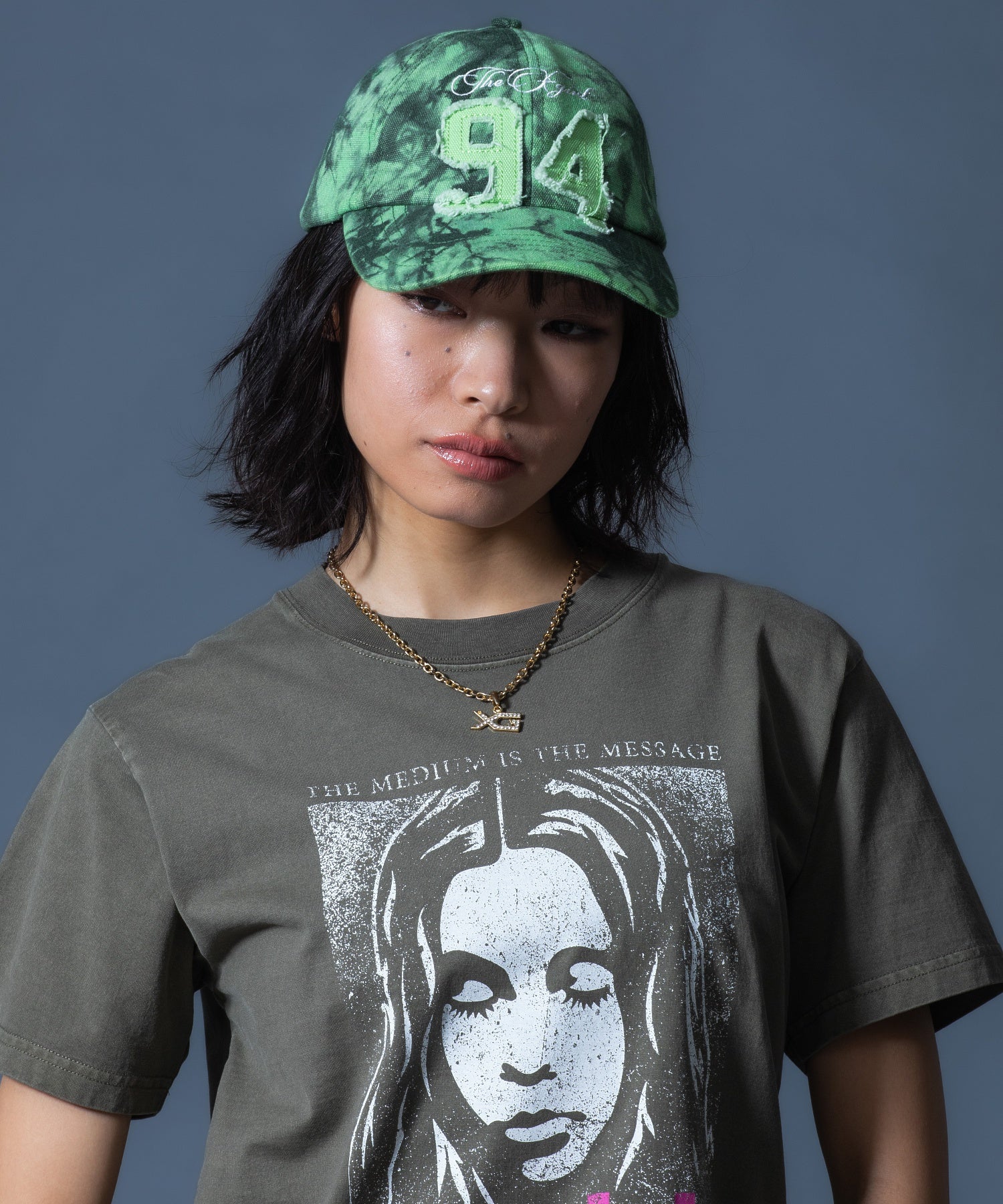FADED FACE S/S TEE