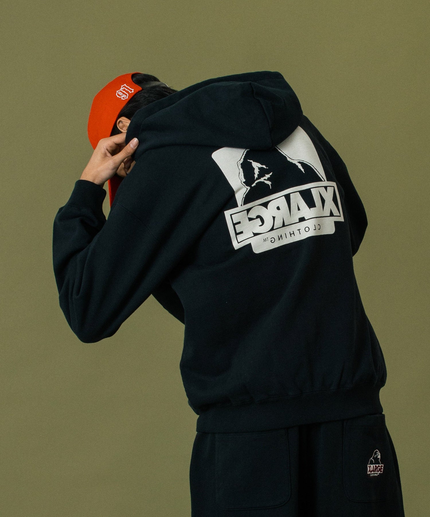 BACKSIDE OG W-ZIP HOODED SWEAT SHIRT