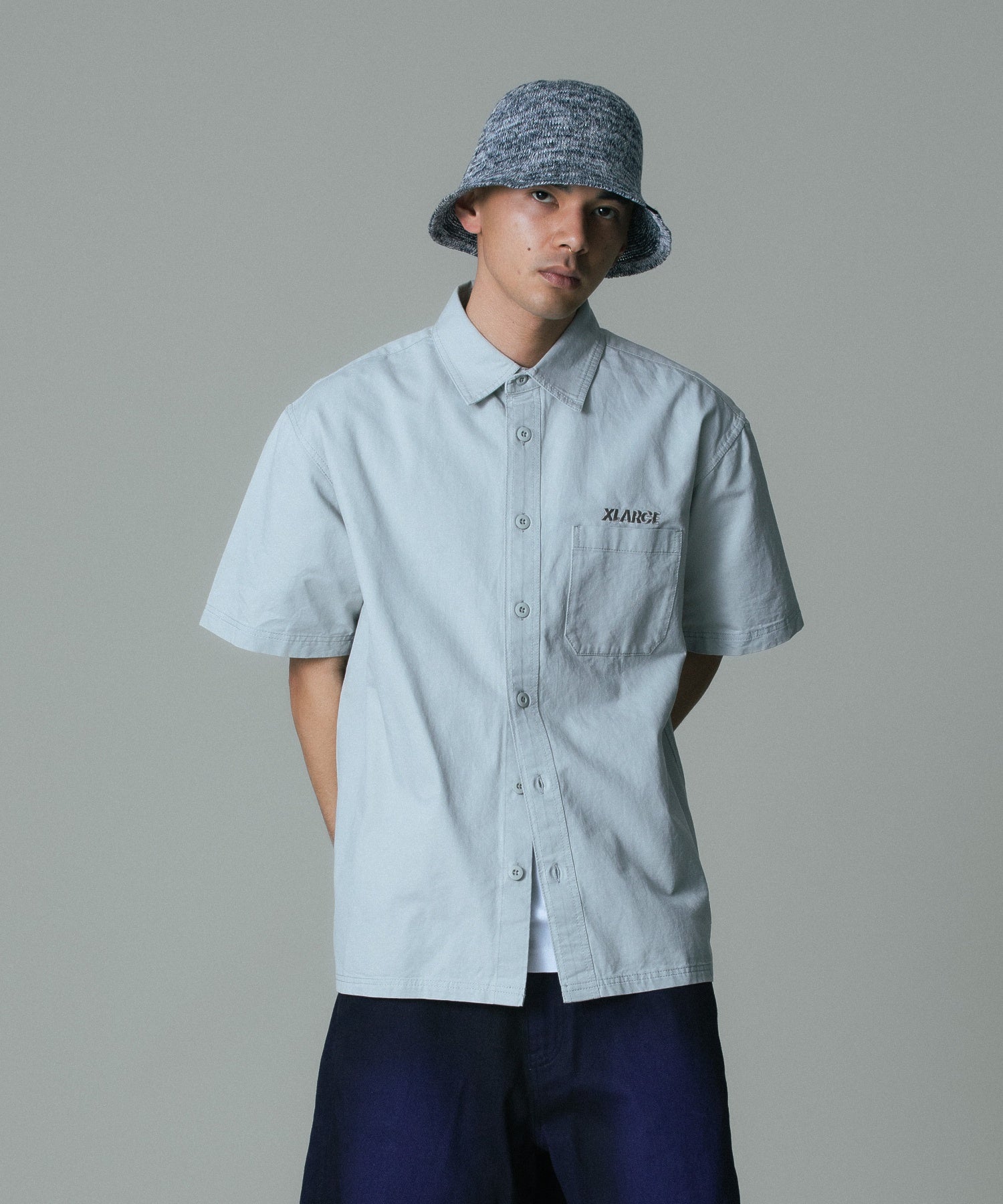 MODEL 身長172cm / 着用サイズ：Lサイズ