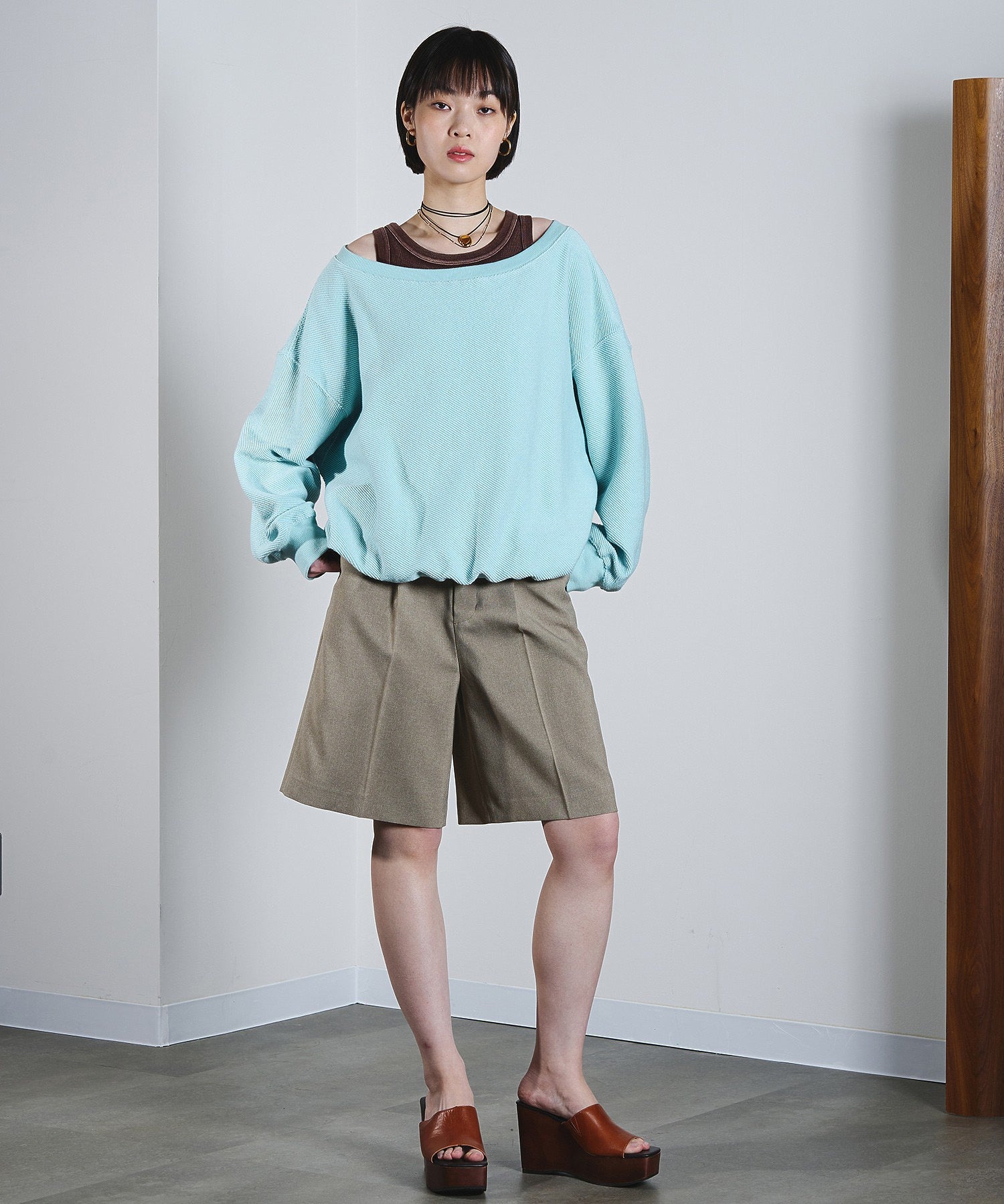 model:168cm 着用サイズ:ONE SIZE