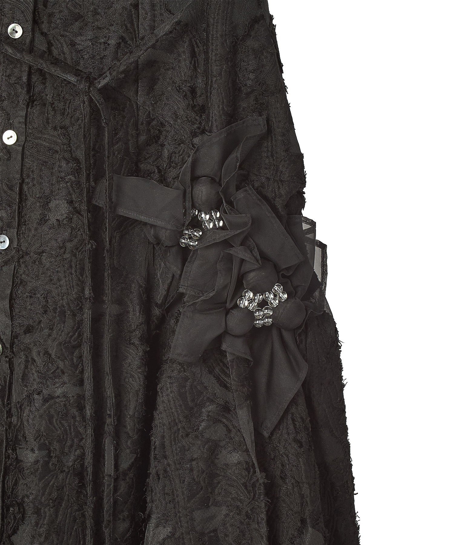 RIV NOBUHIKO/MALLORCA PLACKET DRESS