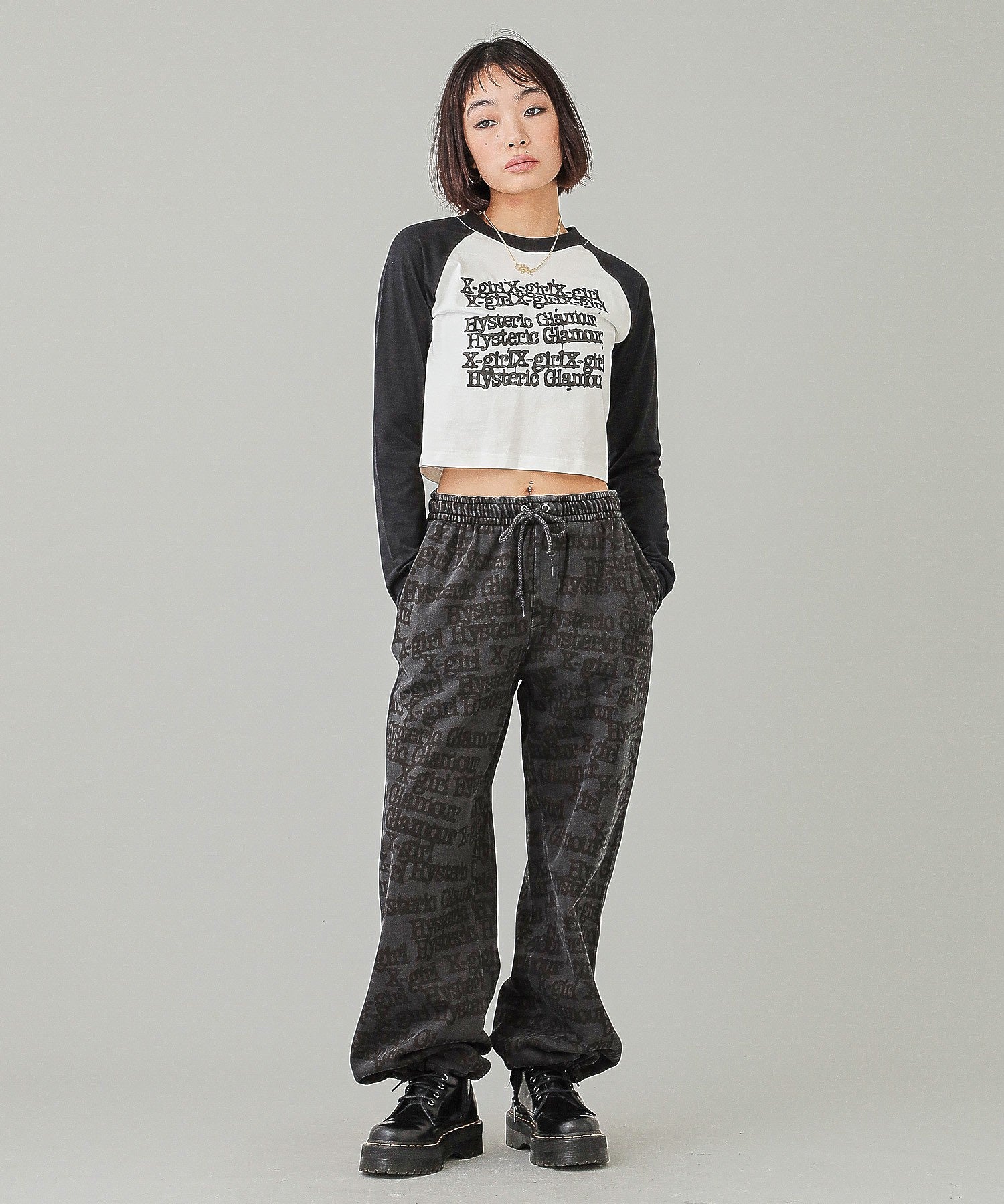 X-girl x HYSTERIC GLAMOUR SWEATPANTS