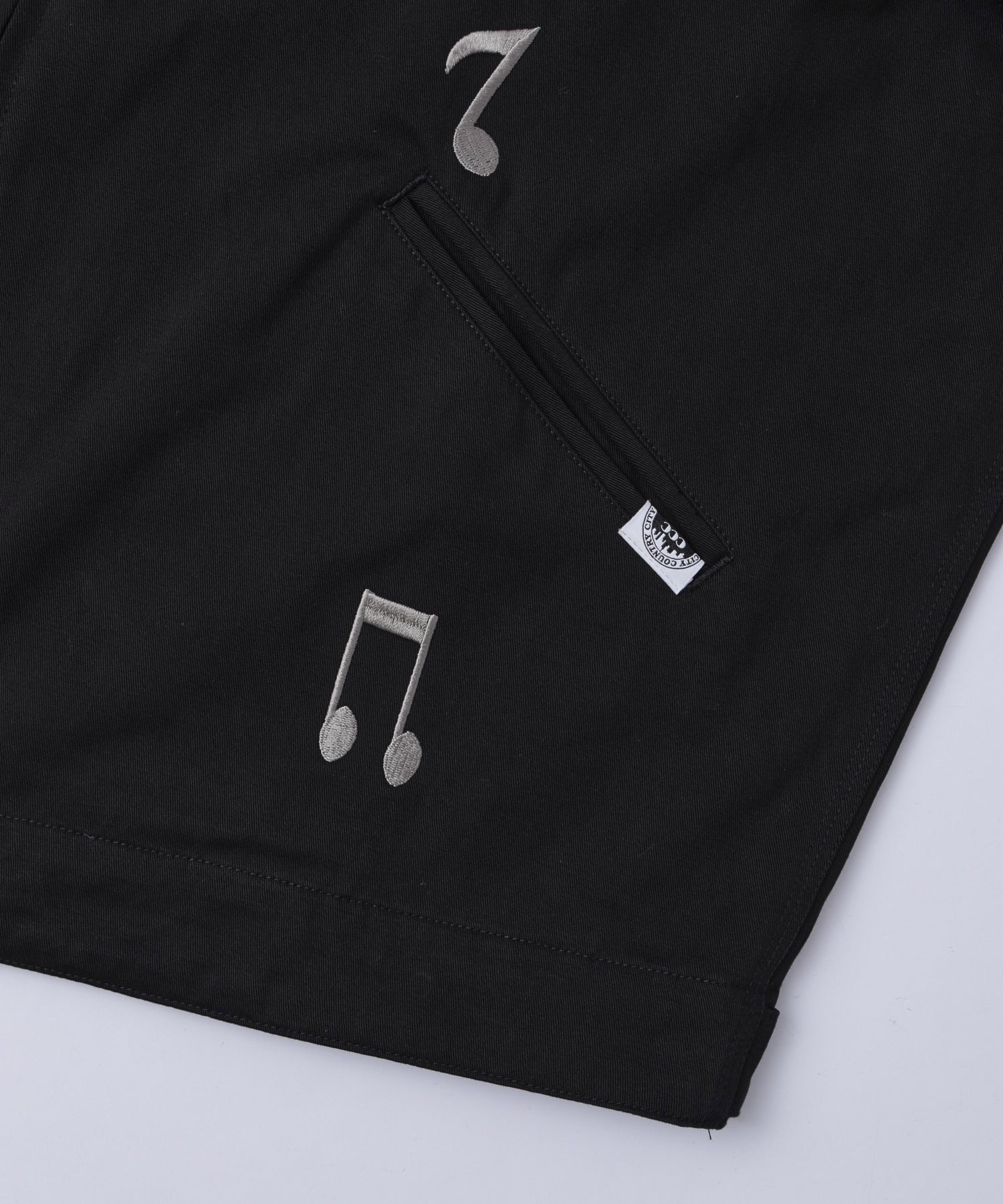 CITY COUNTRY CITY/シティーカントリーシティー/EMBROIDERY LOGO MOLSKIN BL CCC-263J002A