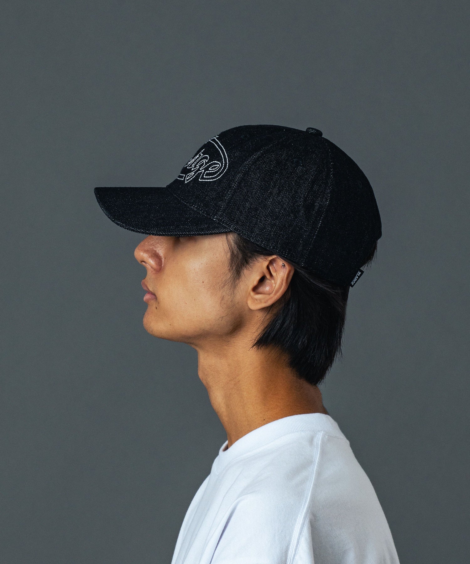 STAR LOGO DENIM CAP