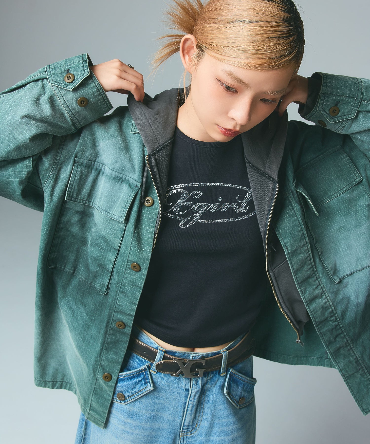 FADED MILITARY SHIRT