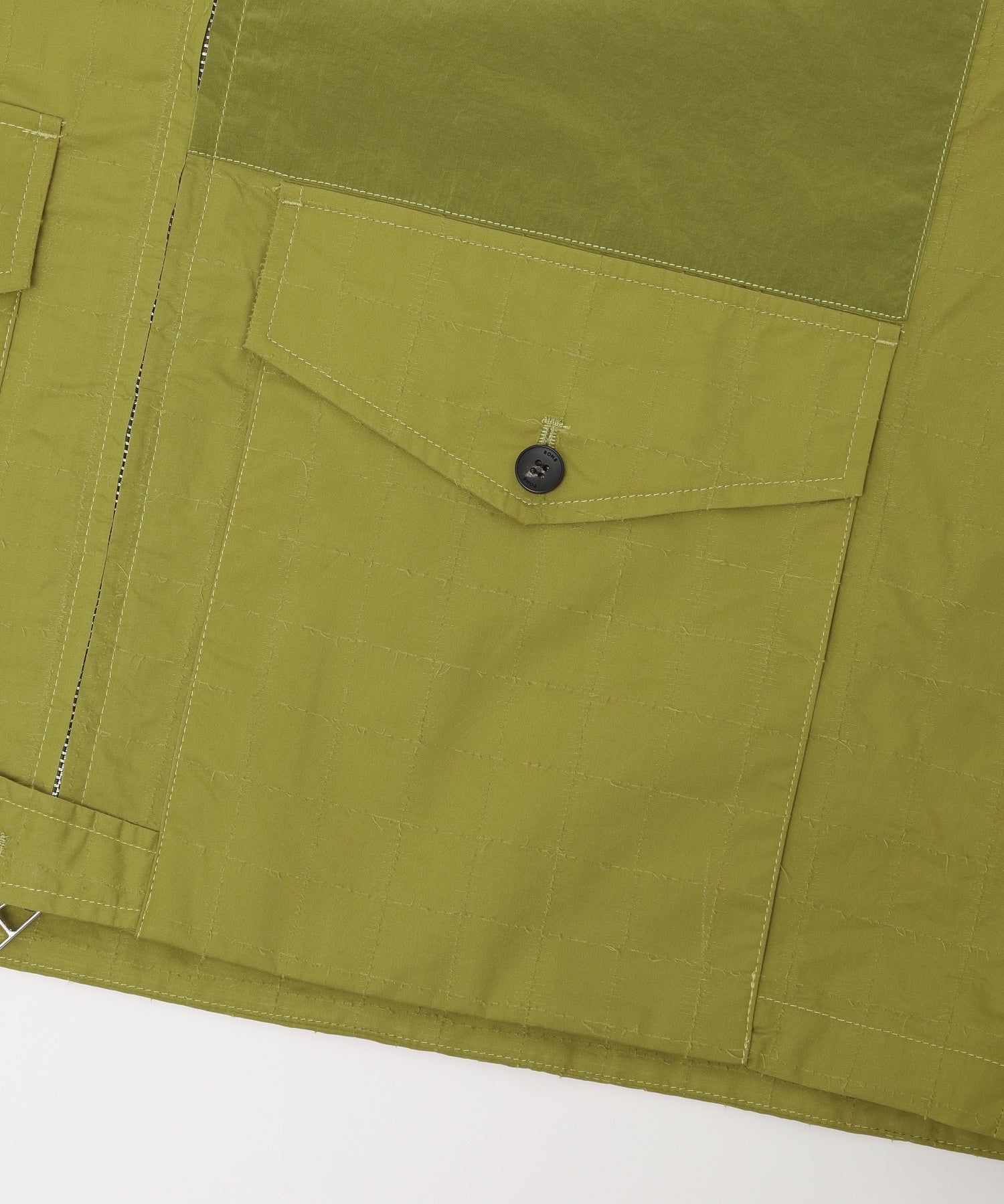 8ON8/エイトオンエイト/Yellow Stitch Checkered Jacket N2BCG210636
