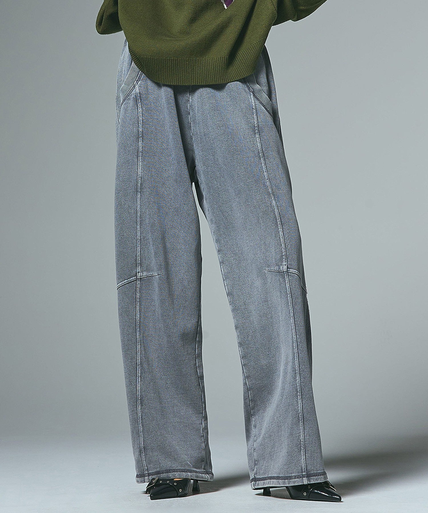 BLEACHED SWEAT PANTS