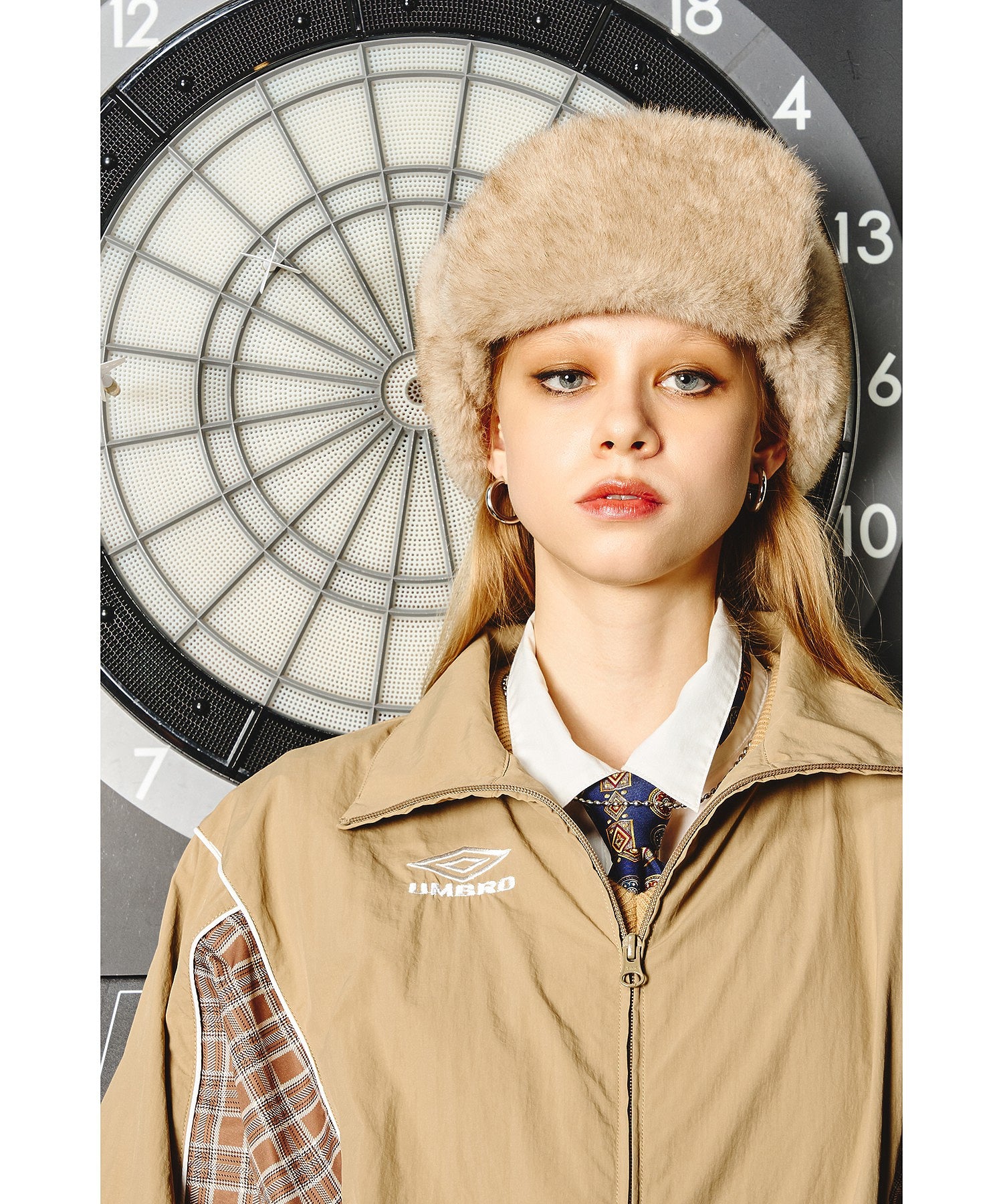 UMBRO × ROSE BUD/ NYLON JACKET