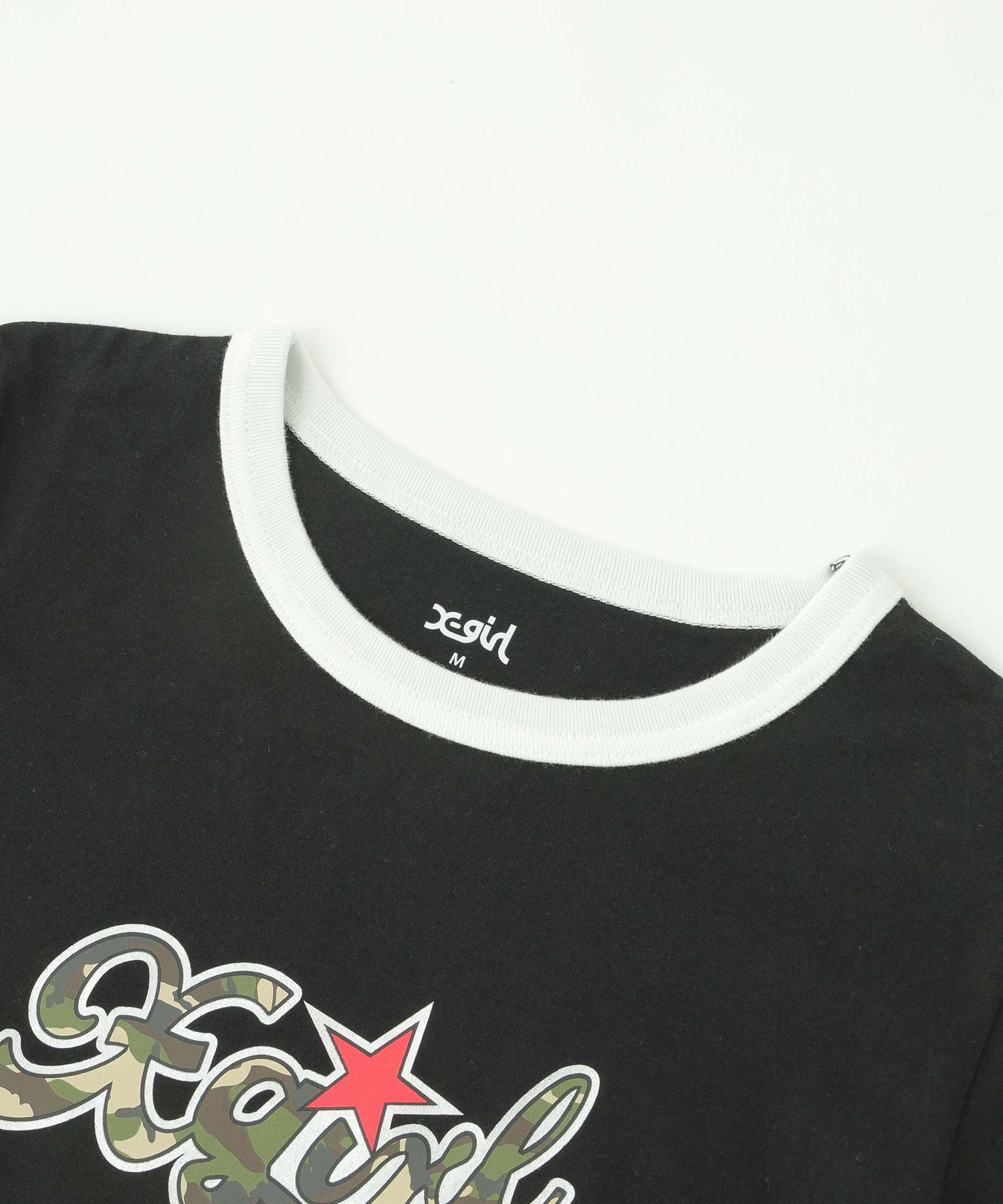 STAR CAMO LOGO S/S CROPPED TEE