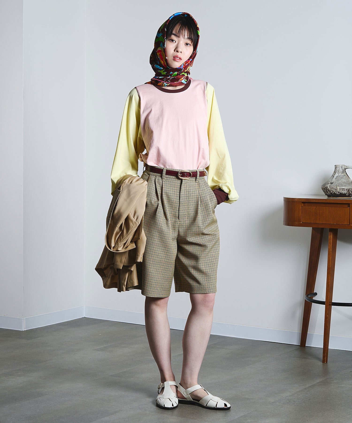 model:168cm 着用サイズ:S