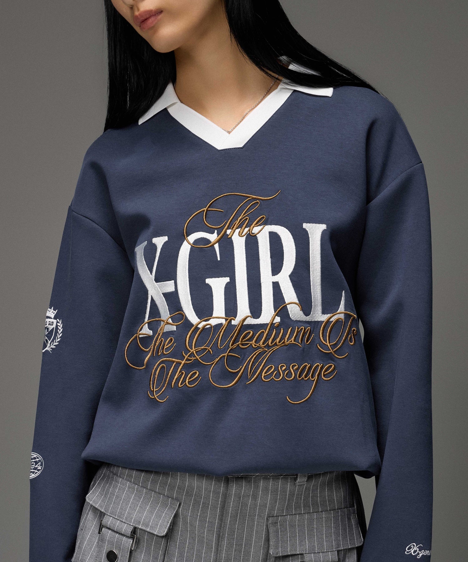 MIXED FONT LOGO GAME SHIRT