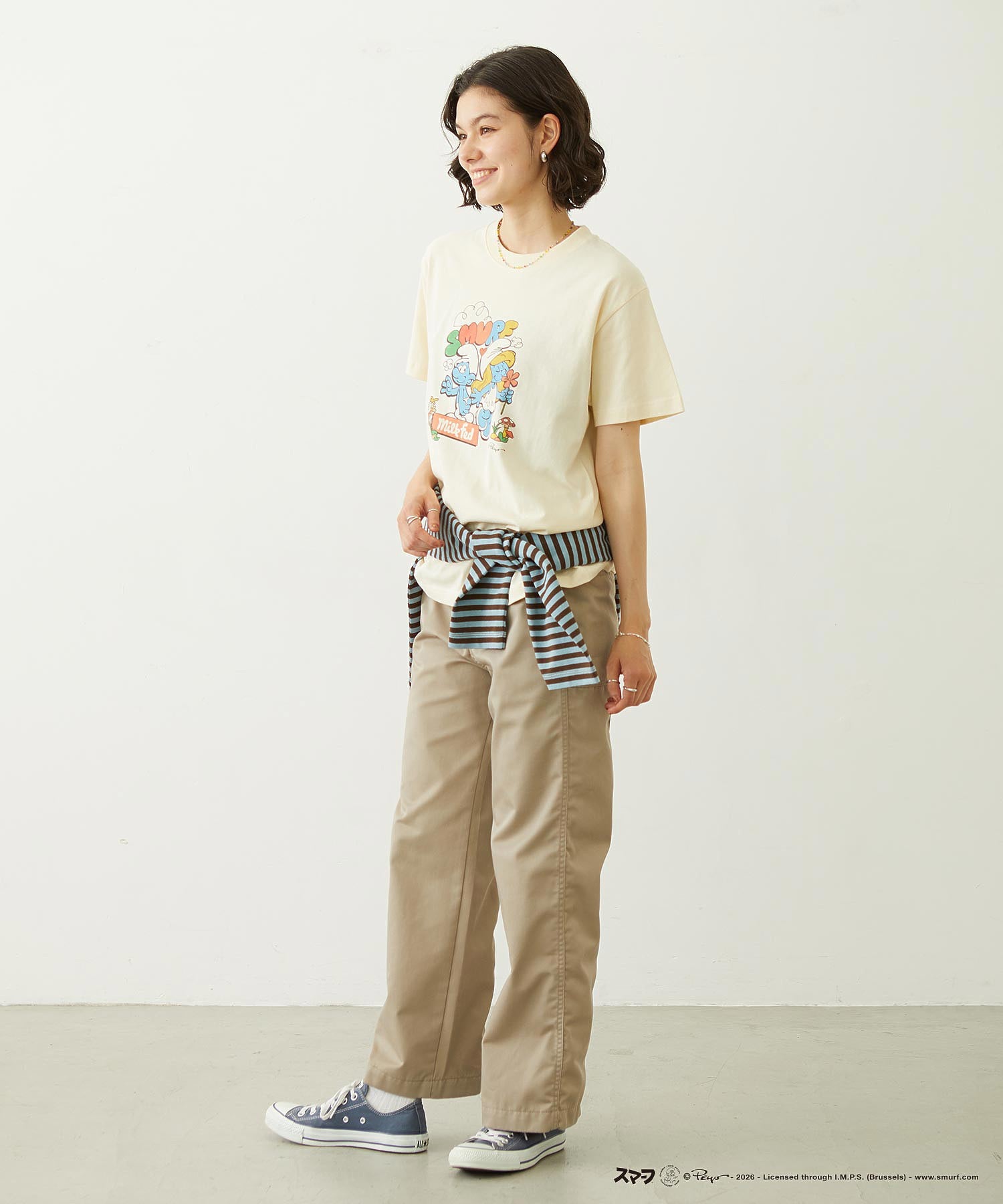 MILKFED. / SMURF S/S TEE