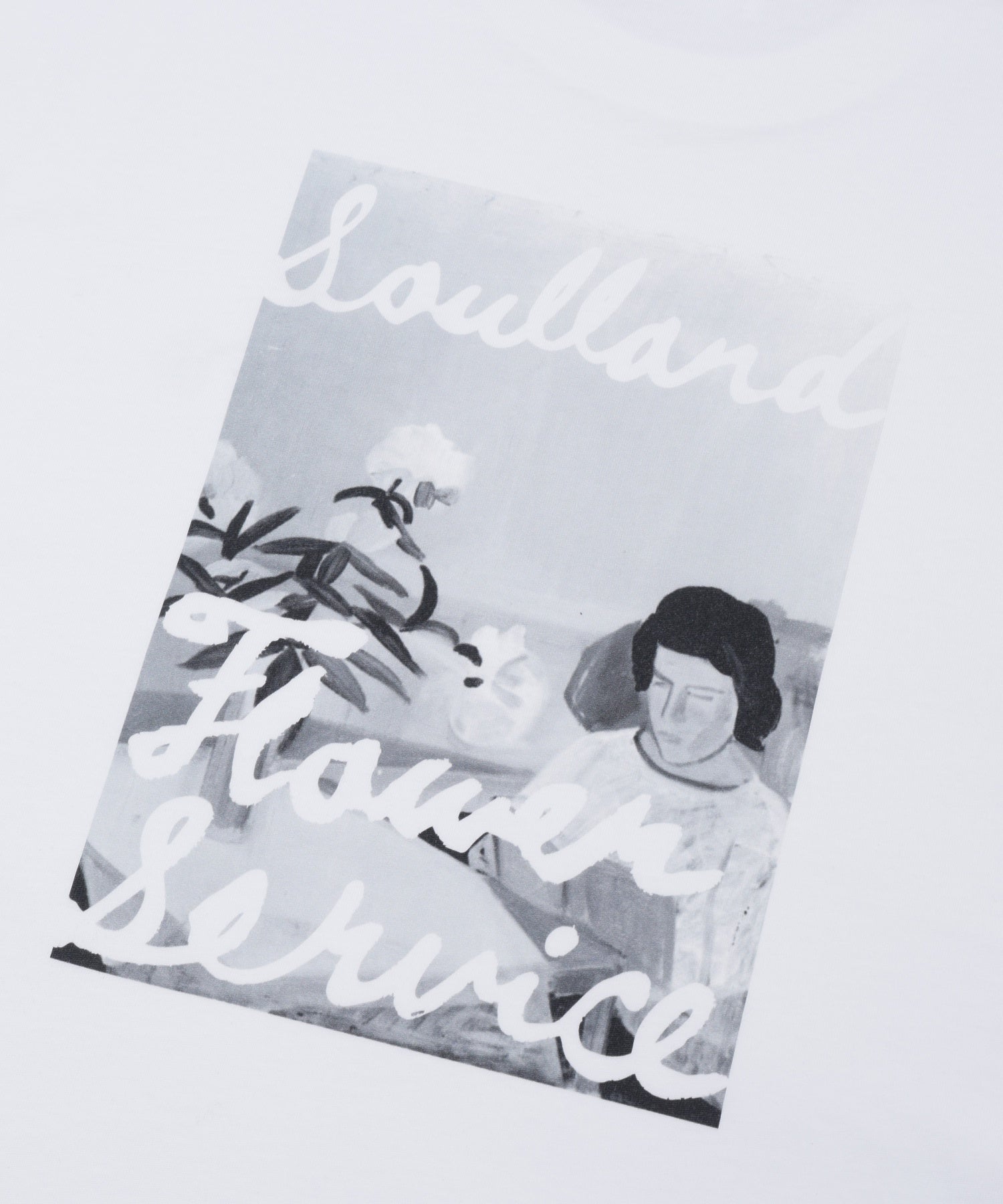SOULLAND/ソウルランド/KAI monochrome T-shirt 61007-1063